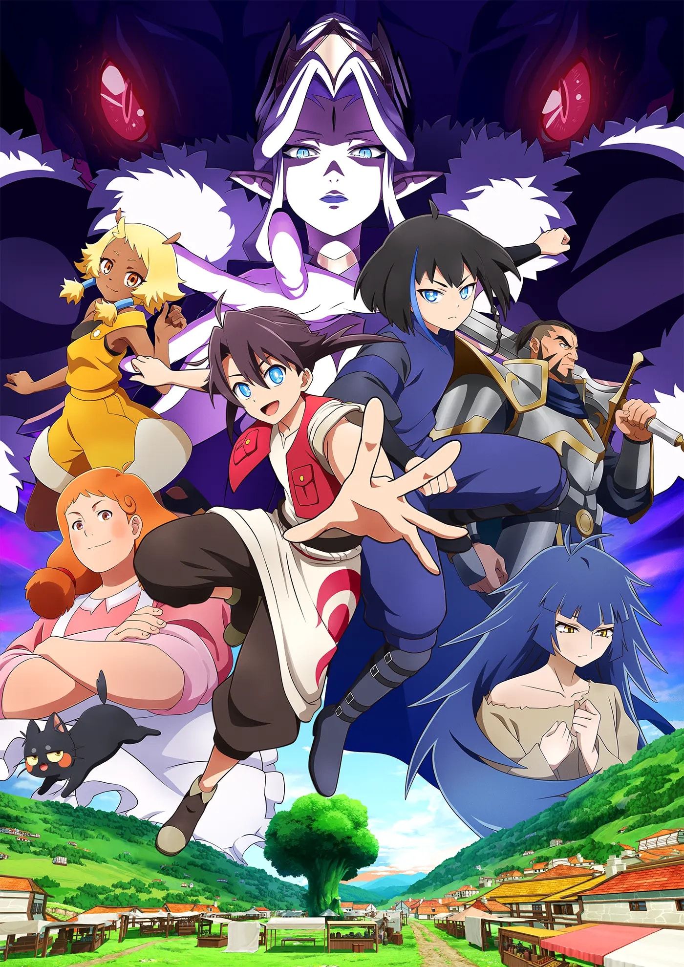 Official Welsh and Shedar key art showing the two boys and their allies.