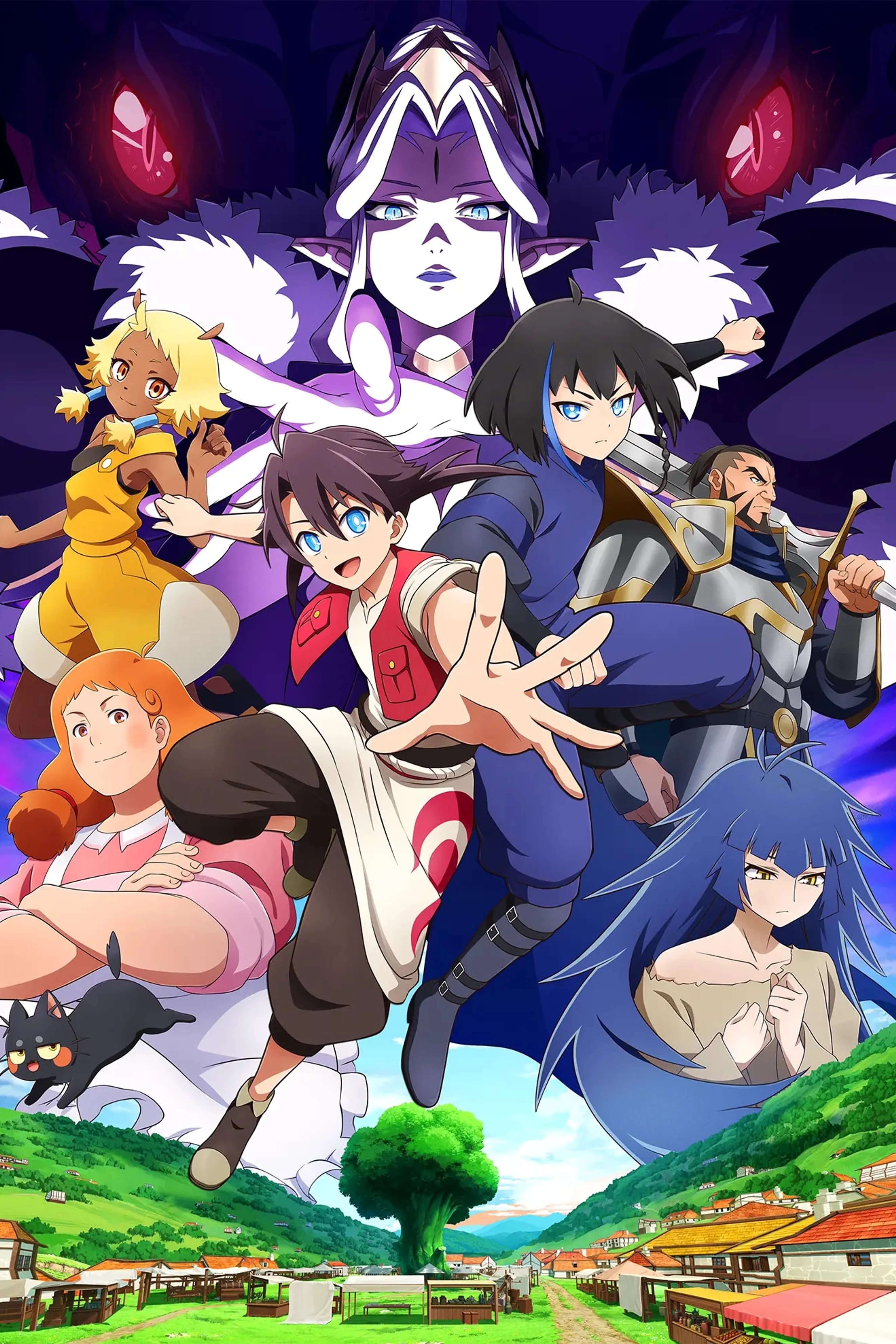Official Welsh and Shedar key art showing the two boys and their allies.