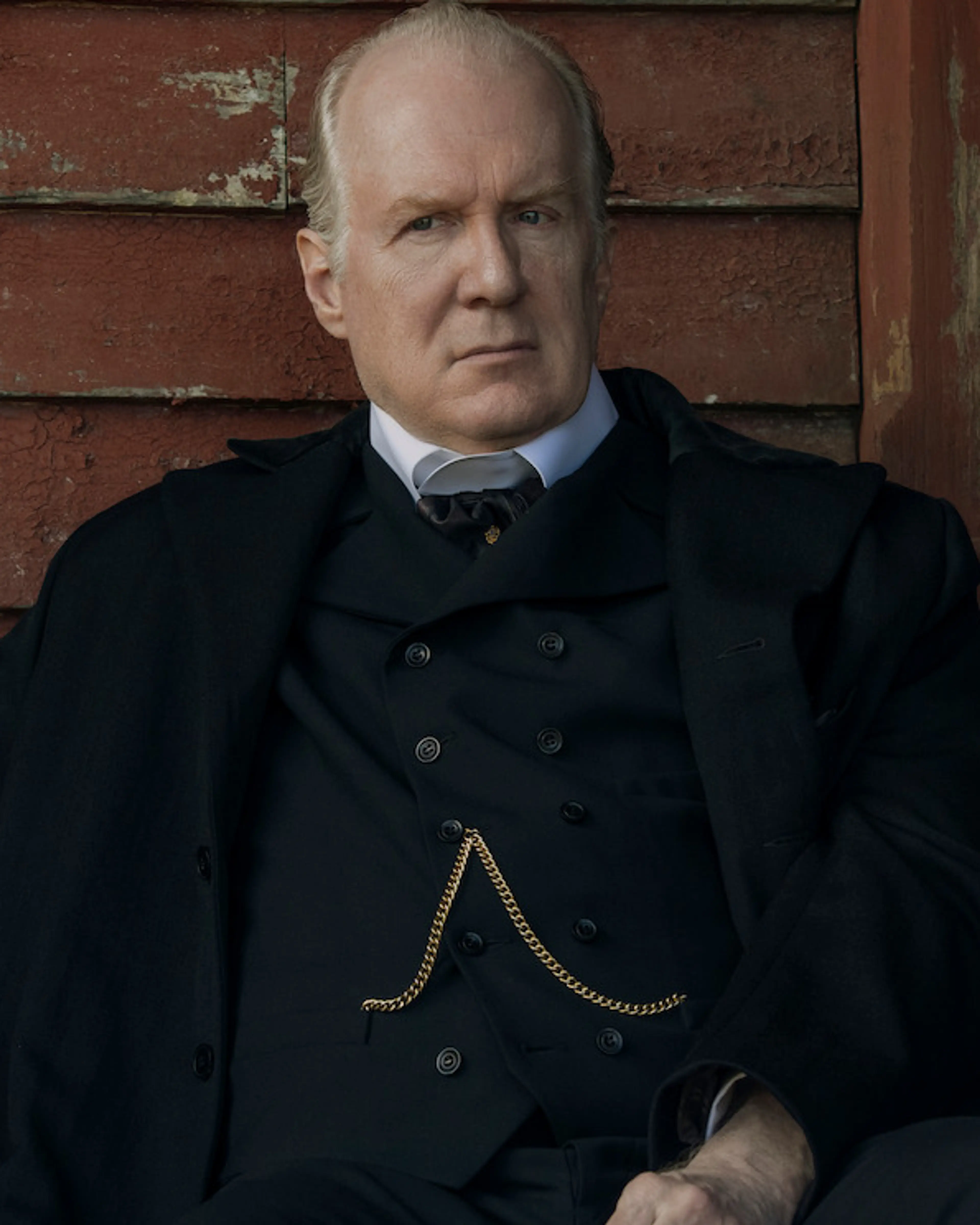 Tracy Letts as Cyrus Trask in East of Eden.