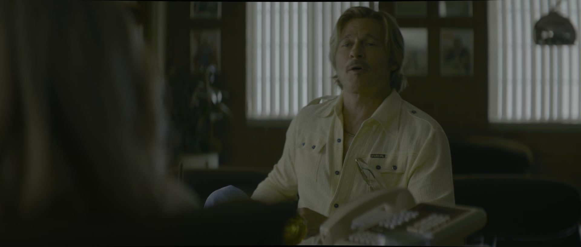 Brad Pitt as Cliff Booth in The Further Mis-Adventures of Cliff Booth.