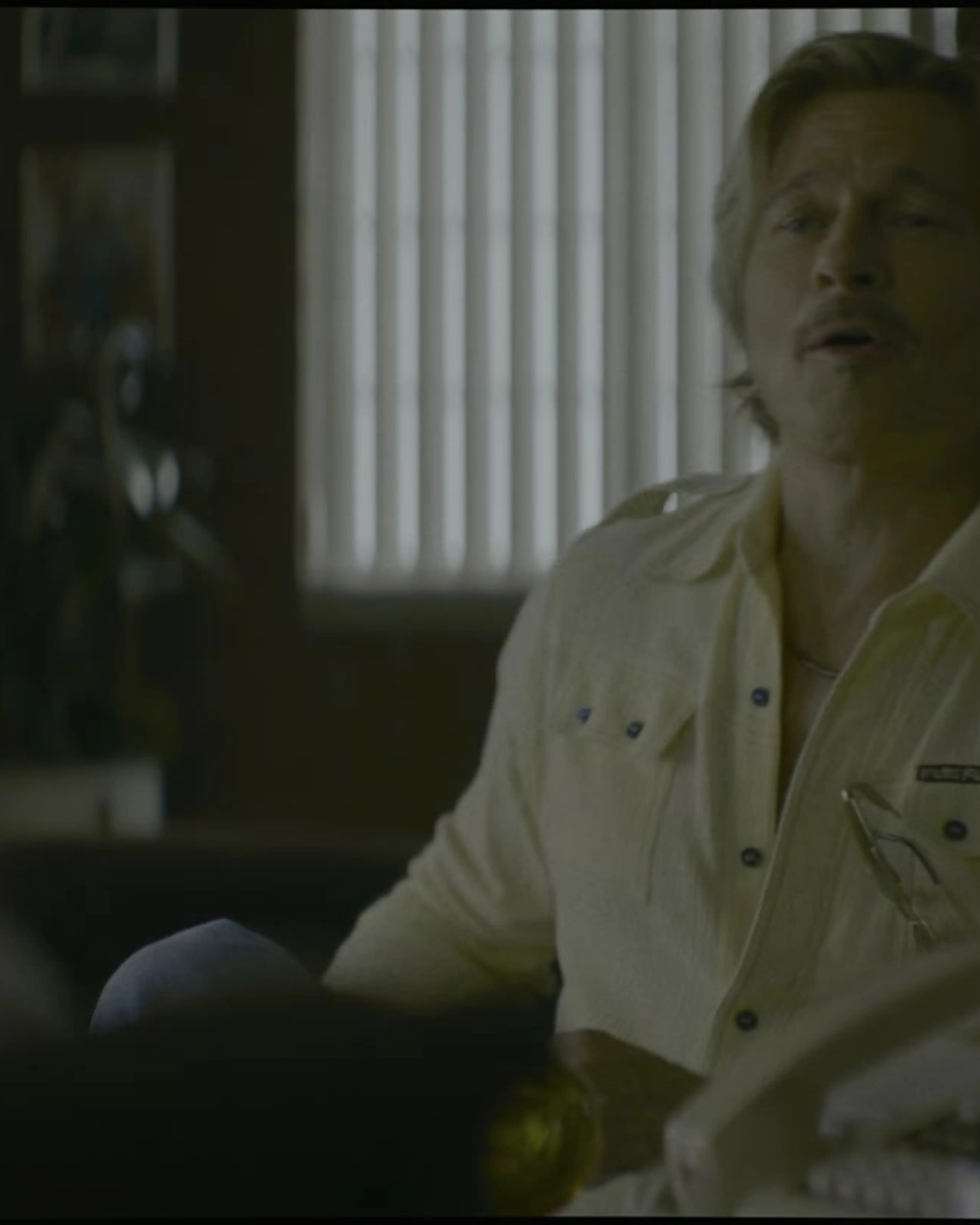 Brad Pitt as Cliff Booth in The Further Mis-Adventures of Cliff Booth.