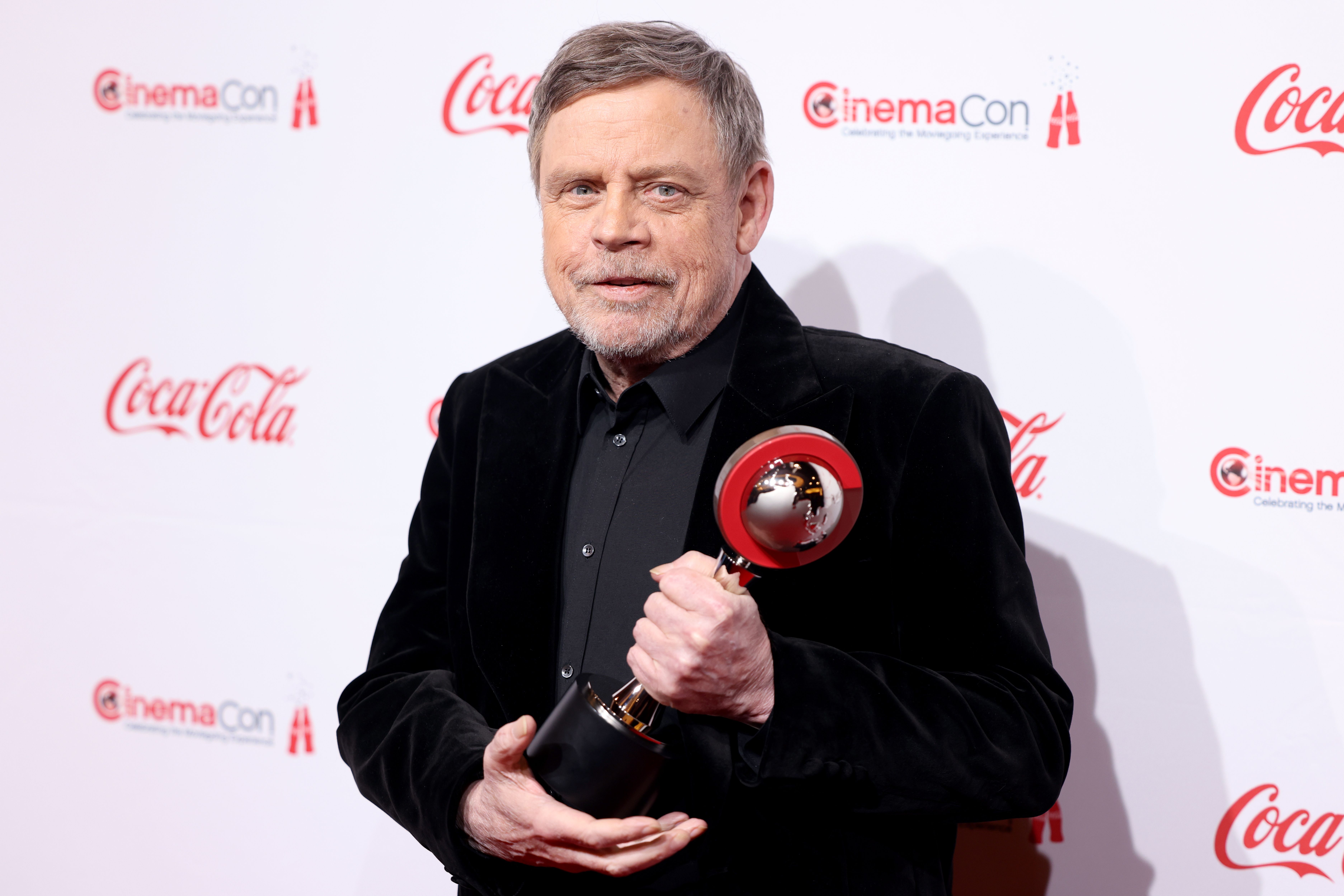 Mark Hamill at CinemaCon in 2025.
