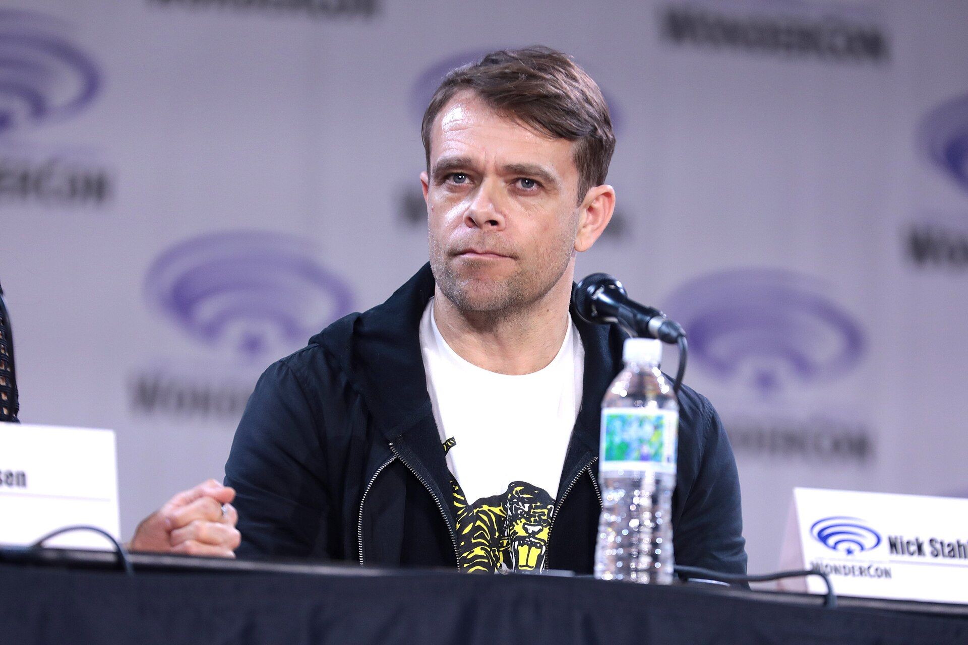 Nick Stahl at a WonderCon panel.