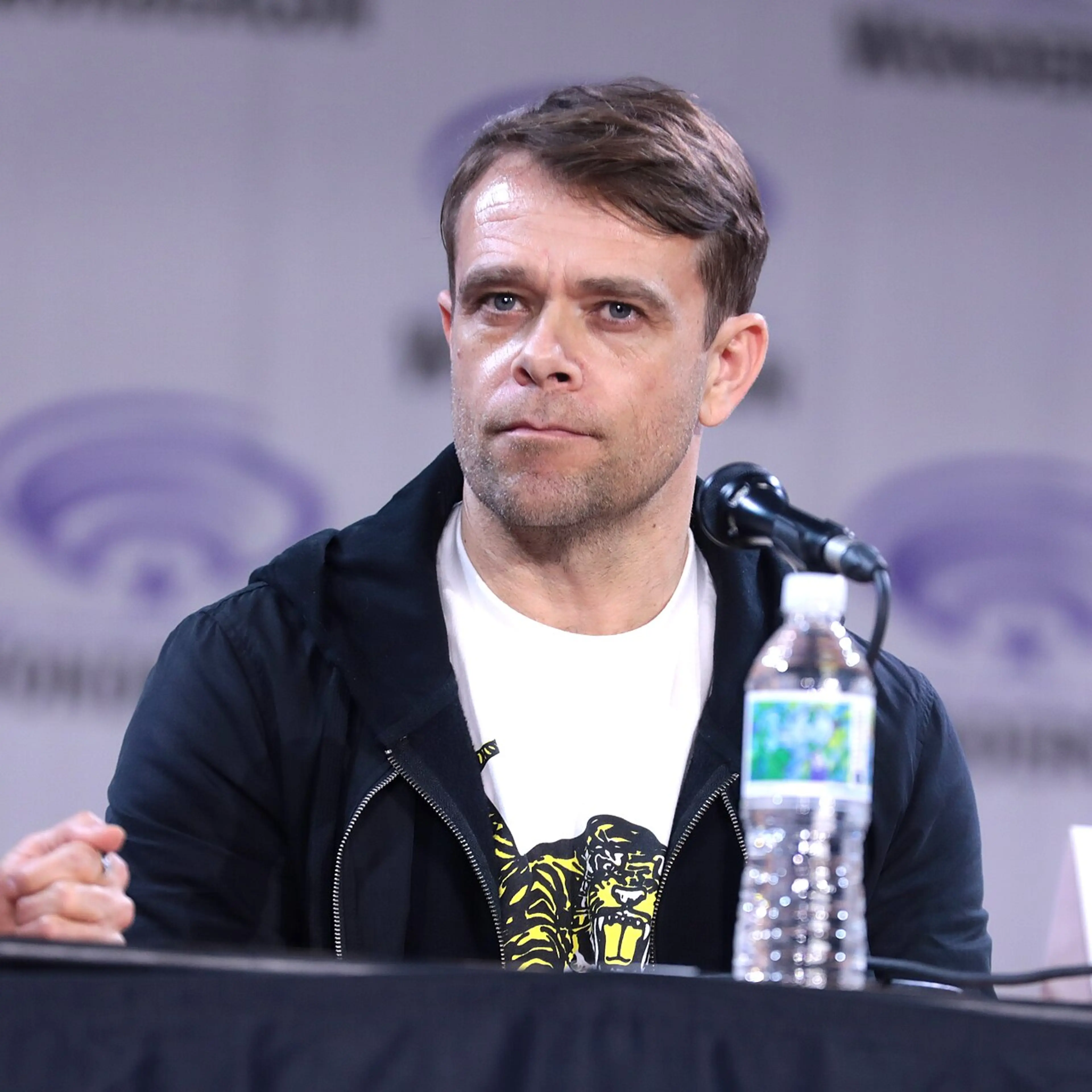 Nick Stahl at a WonderCon panel.