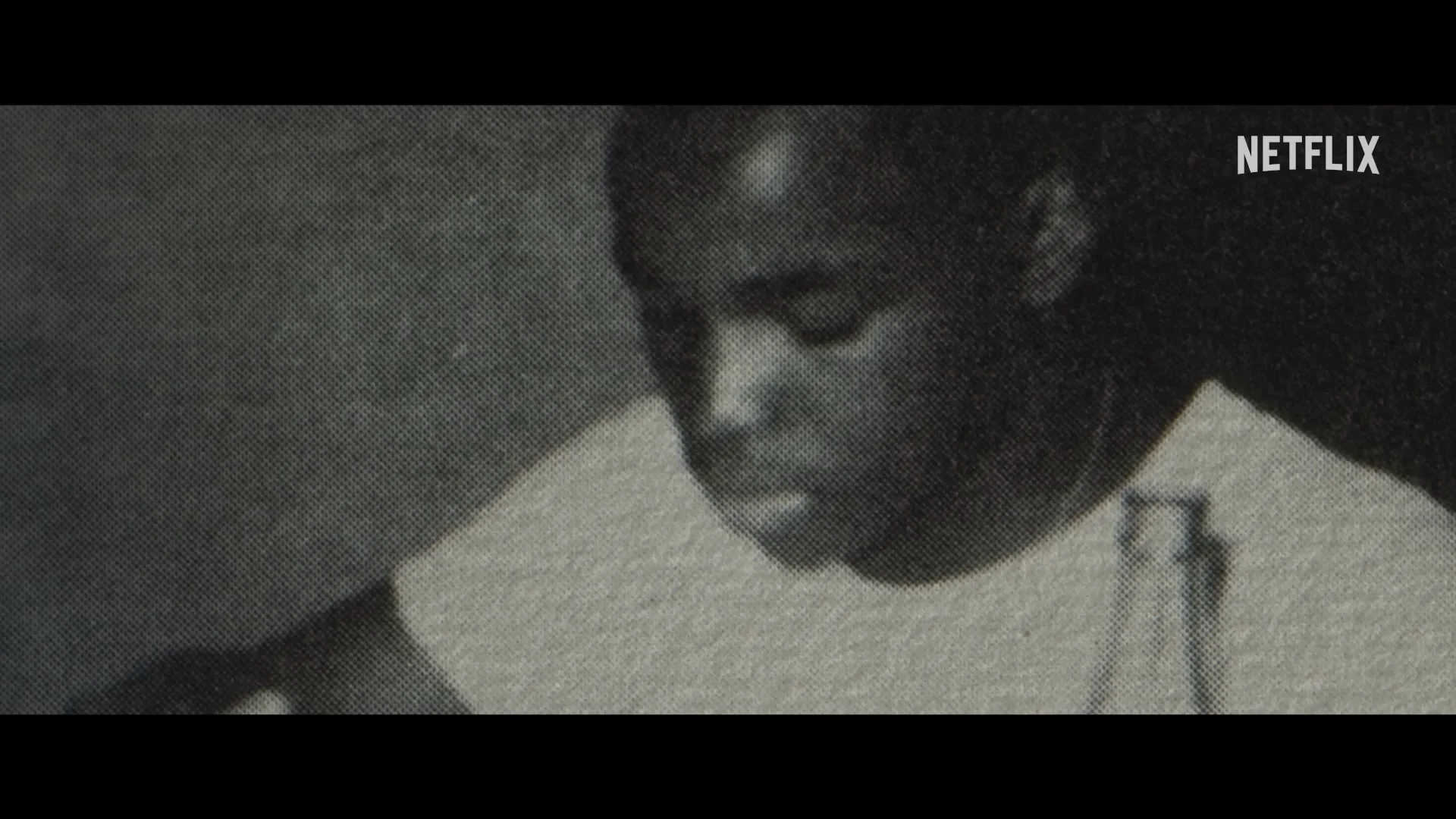 A black-and-white photograph shows a young Laurence Tureaud in Untold Mr. T: I Pity The Fool.