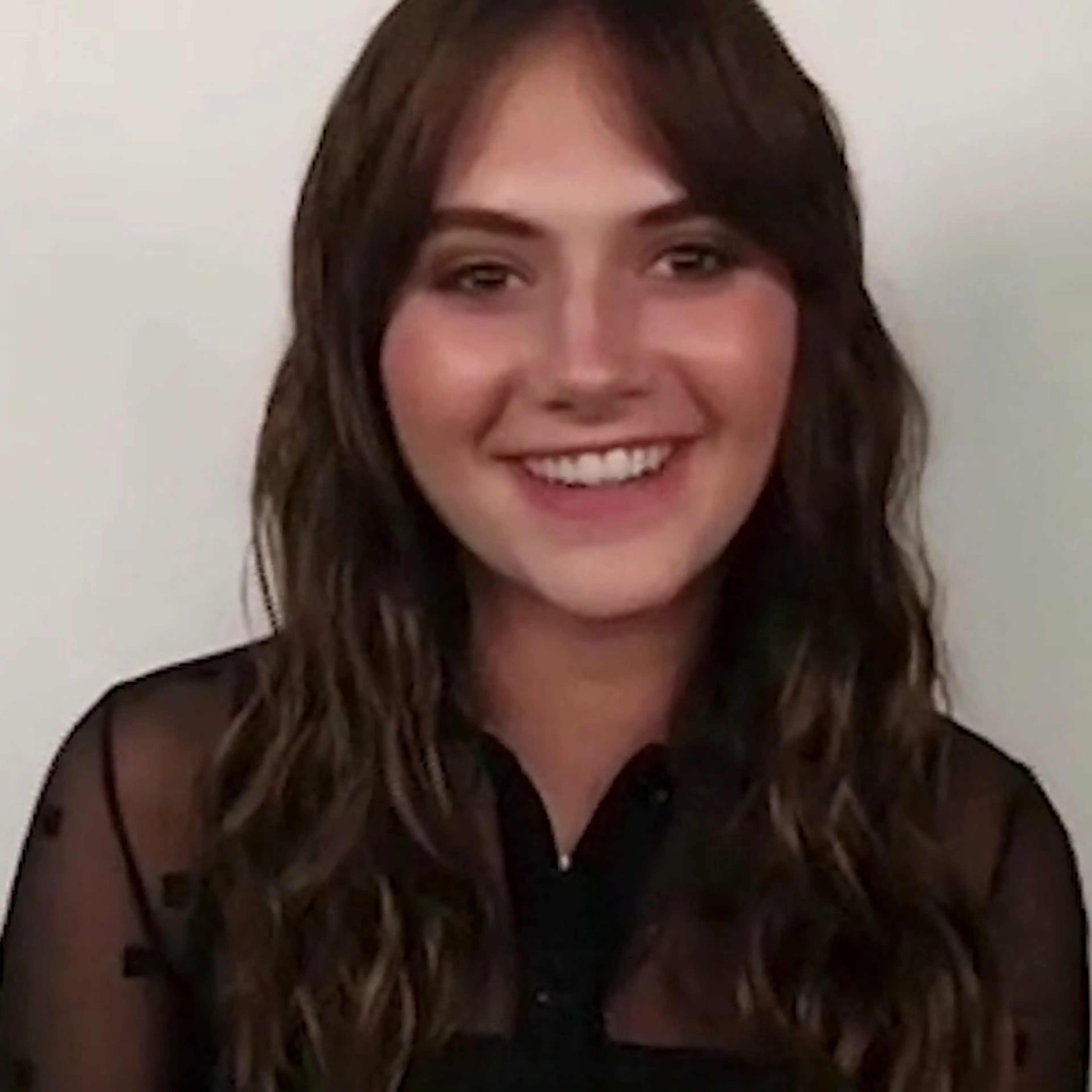 Emilia Jones during an interview in January 2022.