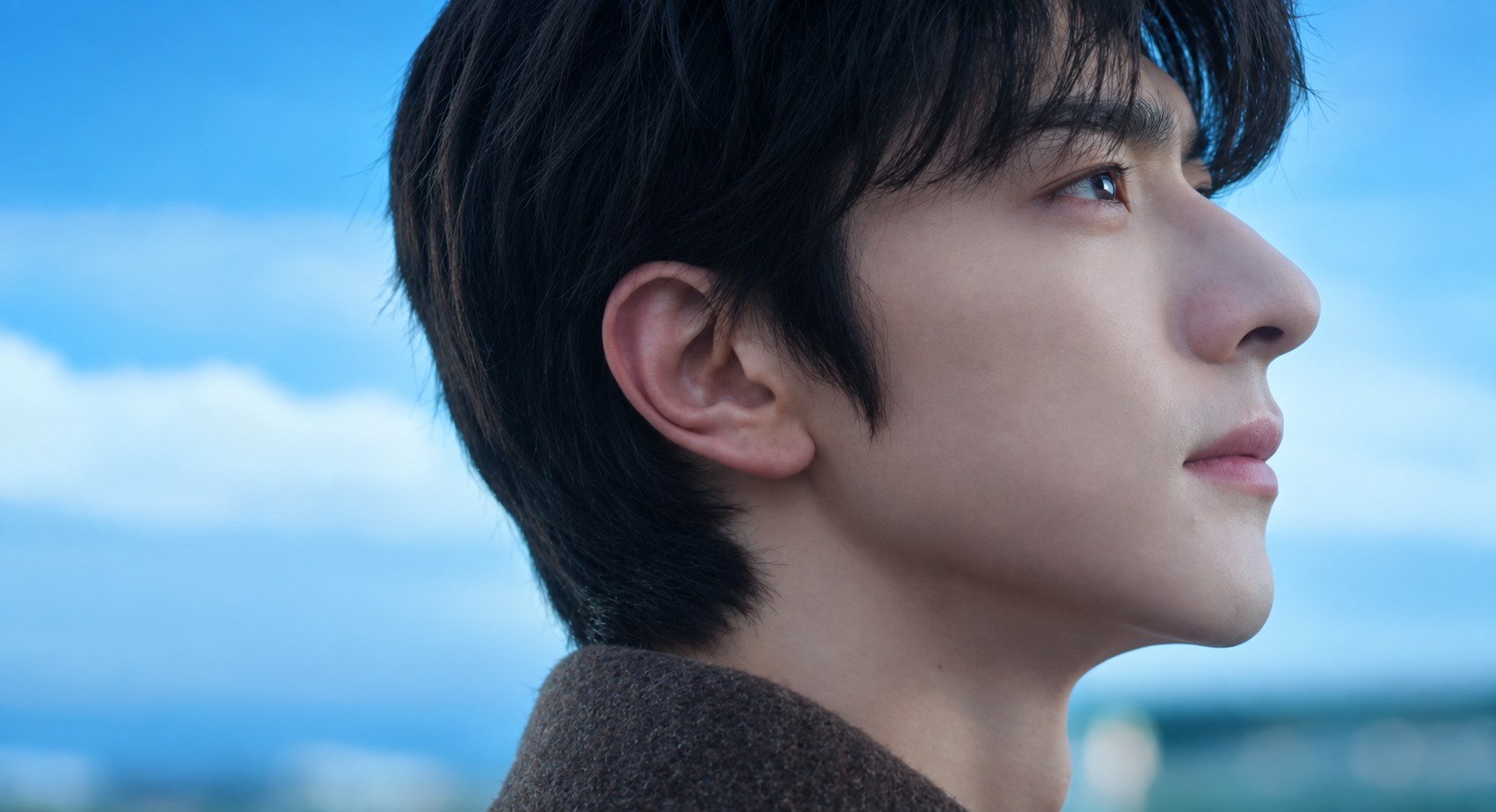 Lin Yi as Fu Shize in a scene from the official When I Meet the Moon trailer.