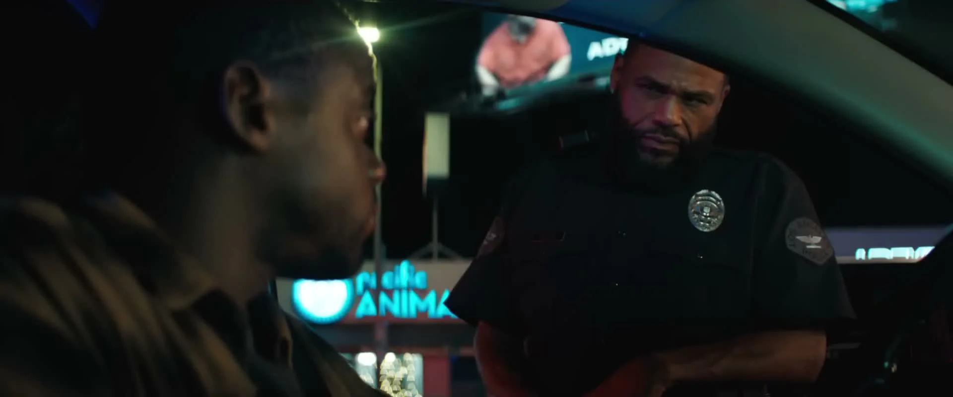 Chris Rock in a street scene from Misty Green.