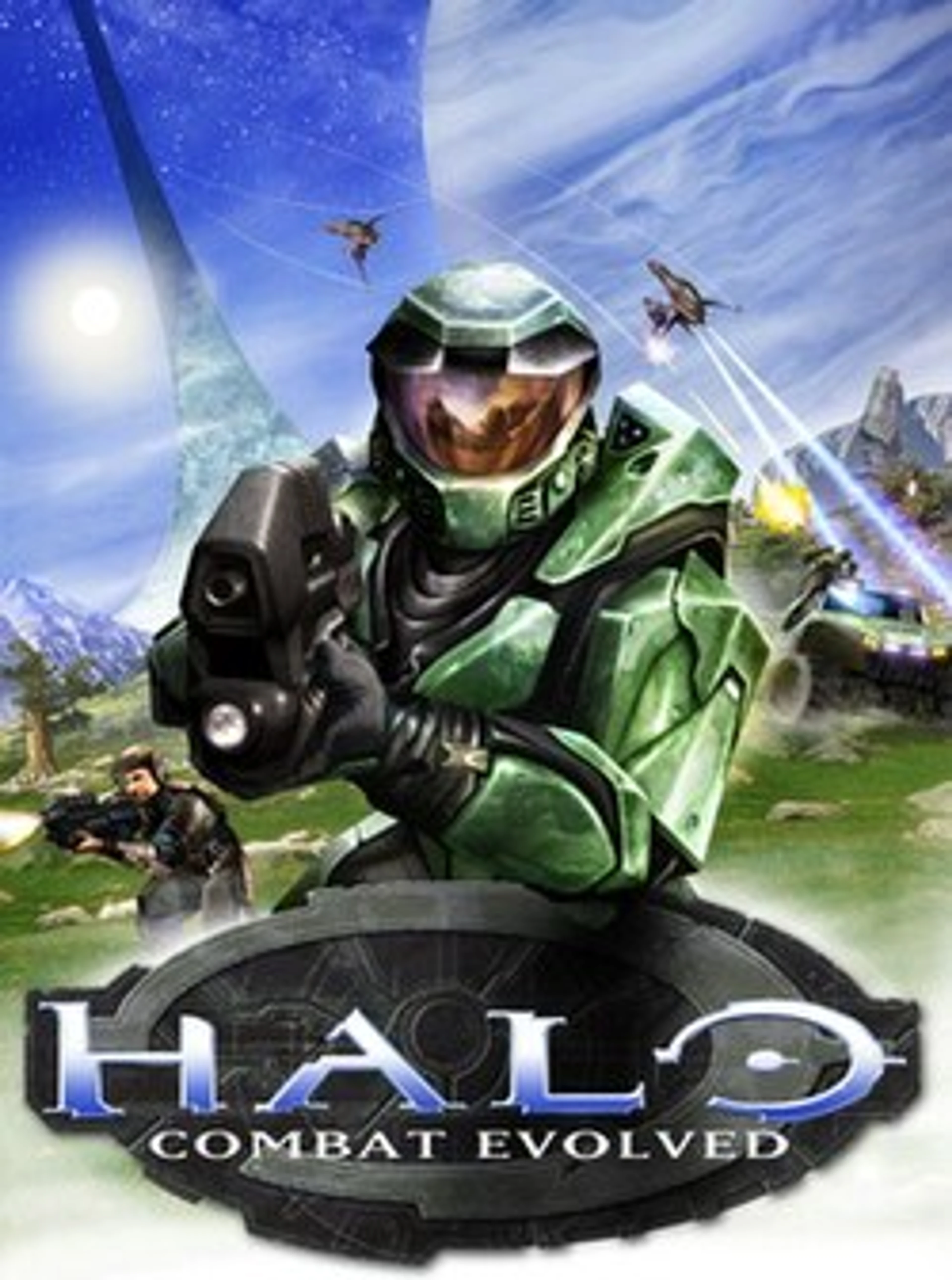 Halo: Combat Evolved cover art showing Master Chief