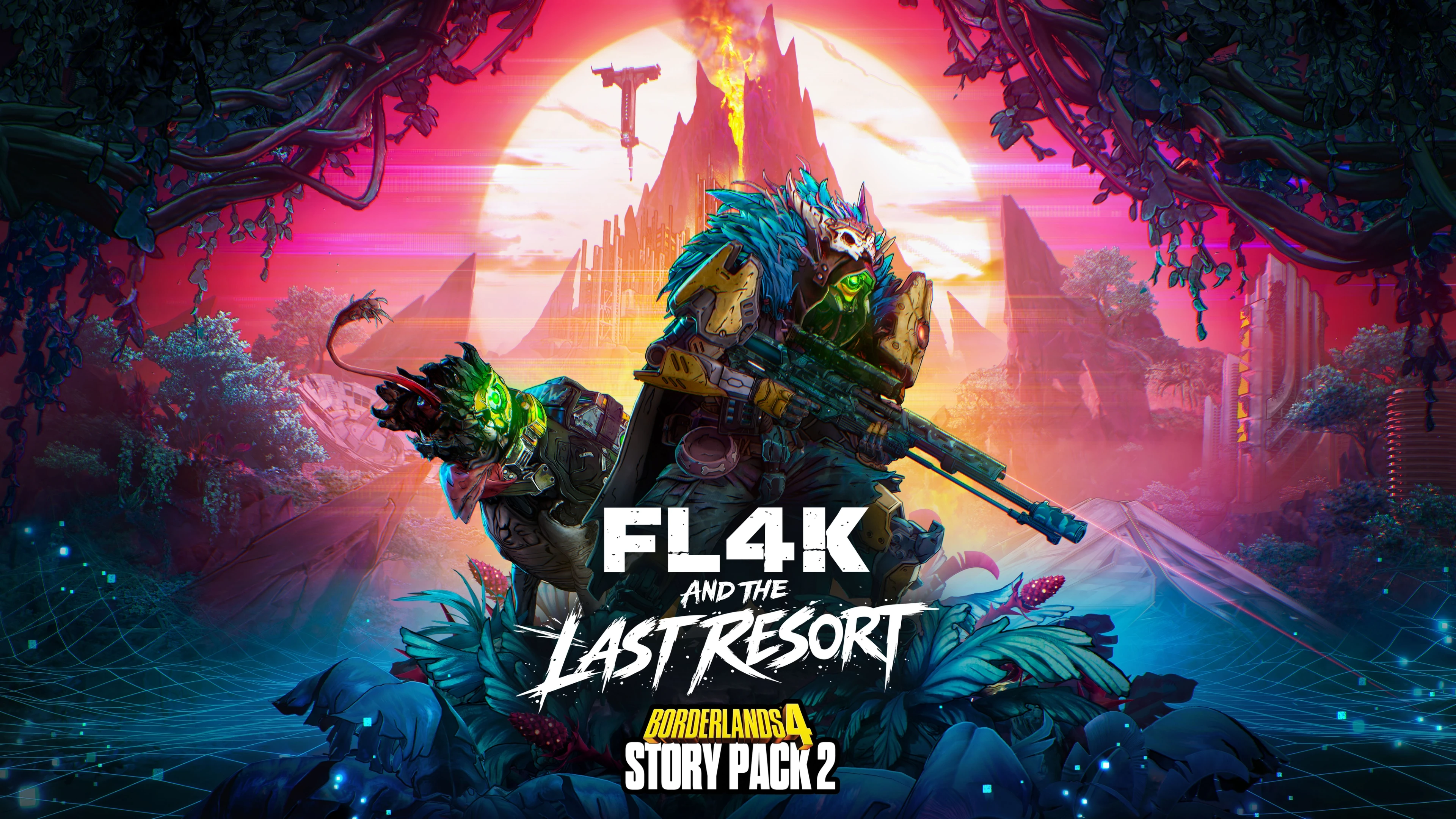 Borderlands 4’s Story Pack 2 Brings FL4K Back for a Rescue Mission on a Jungle Island