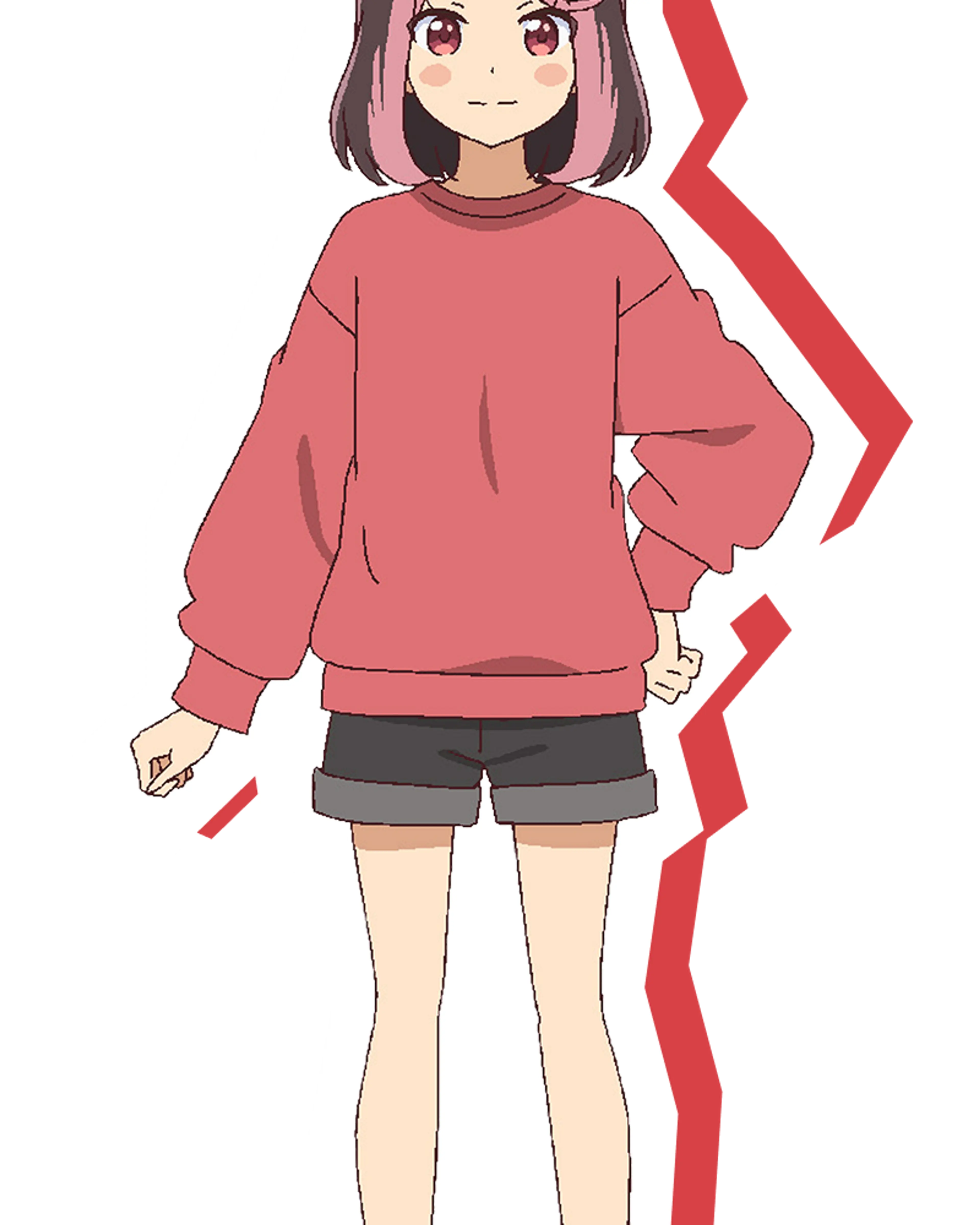 Official character art of Ushio Yagami from Tetsuryō!