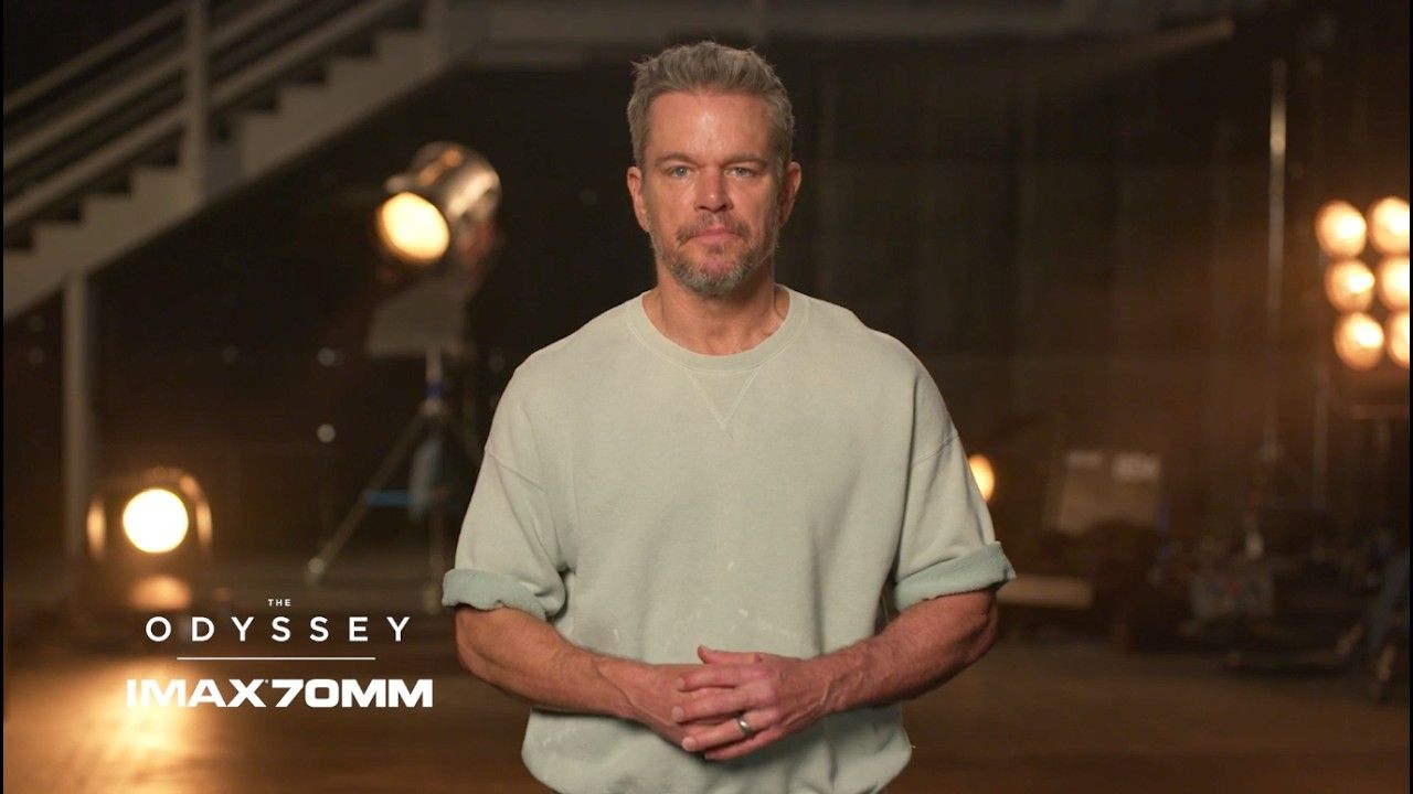 Matt Damon speaks about The Odyssey in an official Universal Pictures video.