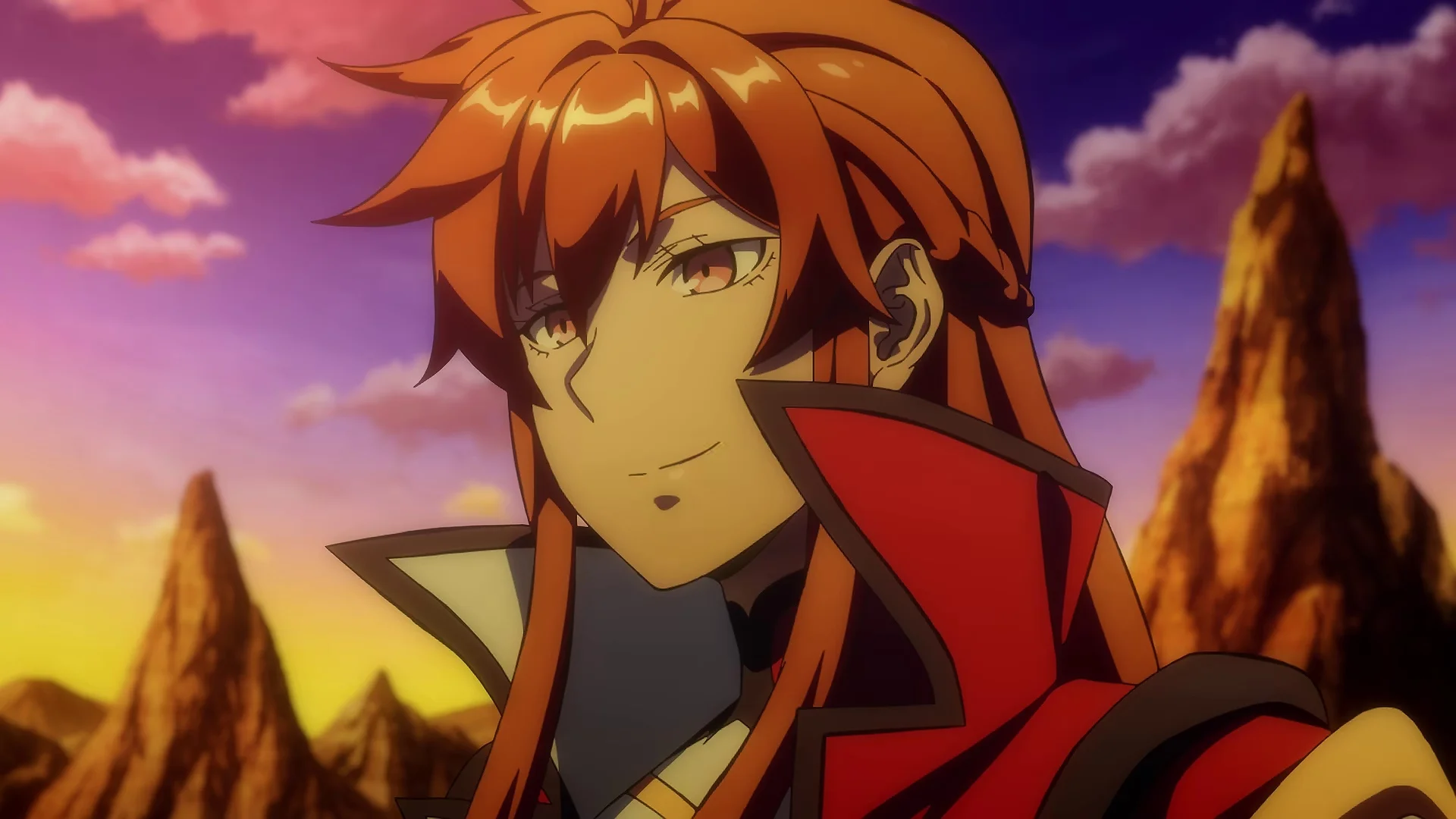 A red-haired Satisfy player appears in the third Overgeared trailer.