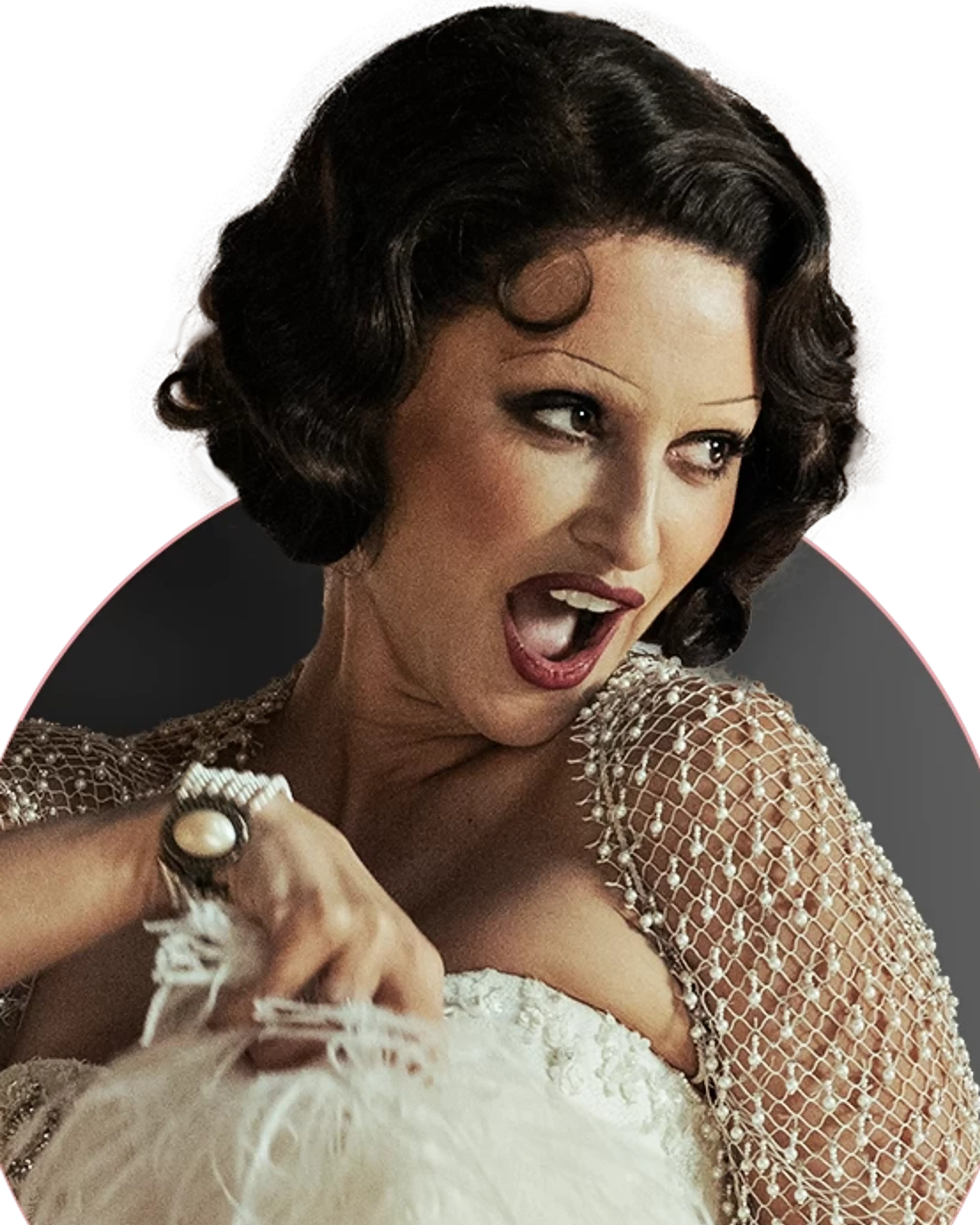 Penélope Cruz as Nené Romero in La Bola Negra.