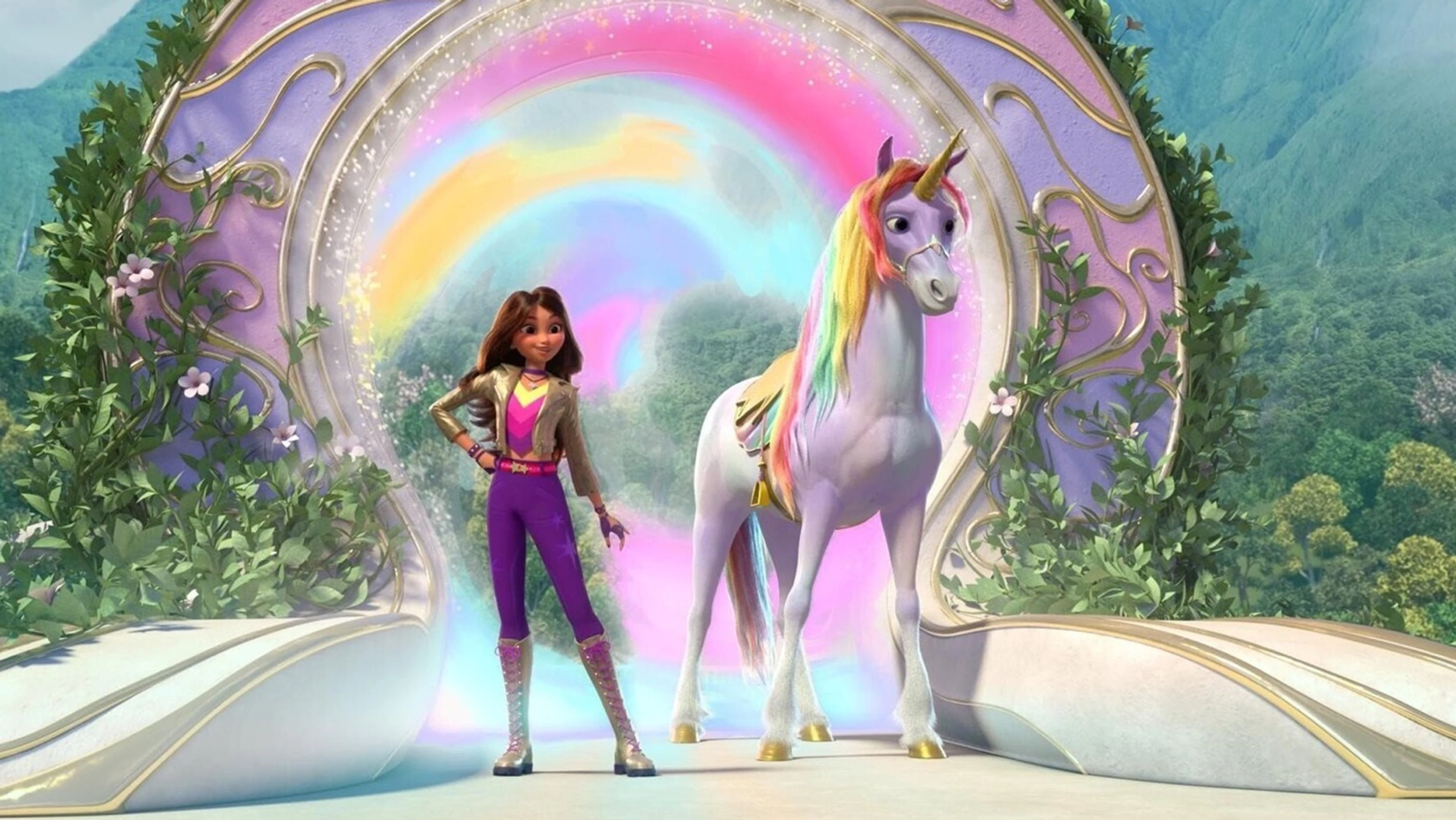 Characters from Unicorn Academy.