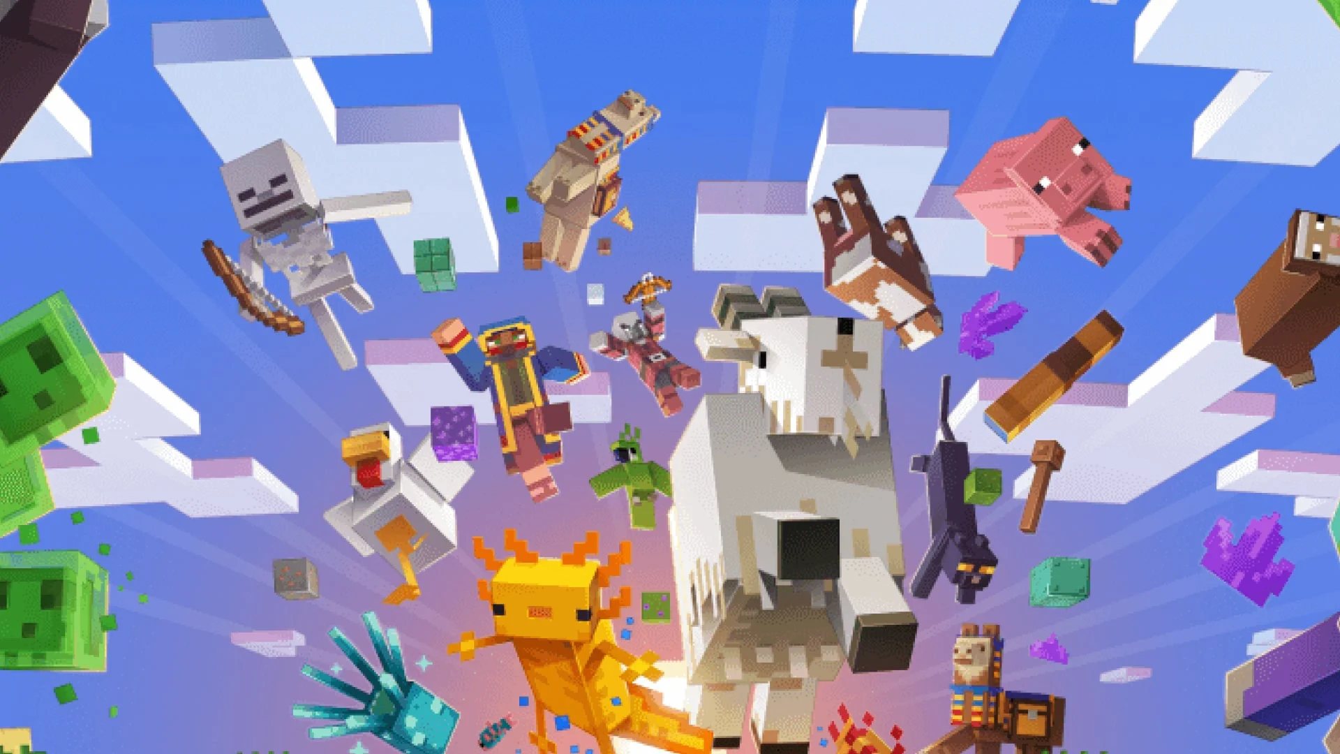 A detailed Minecraft creation built with official creator tools.