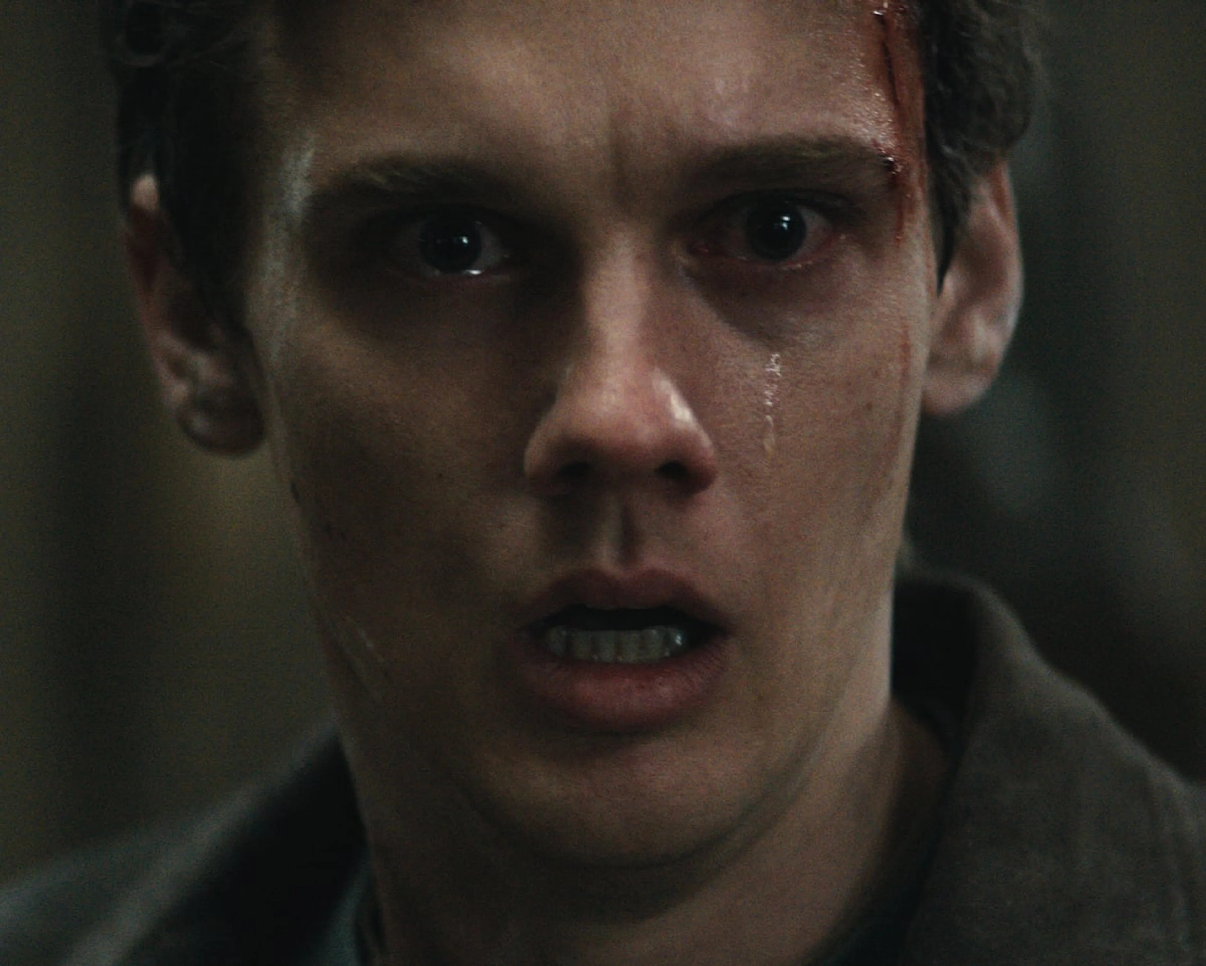 Hunter Doohan in Evil Dead Burn.