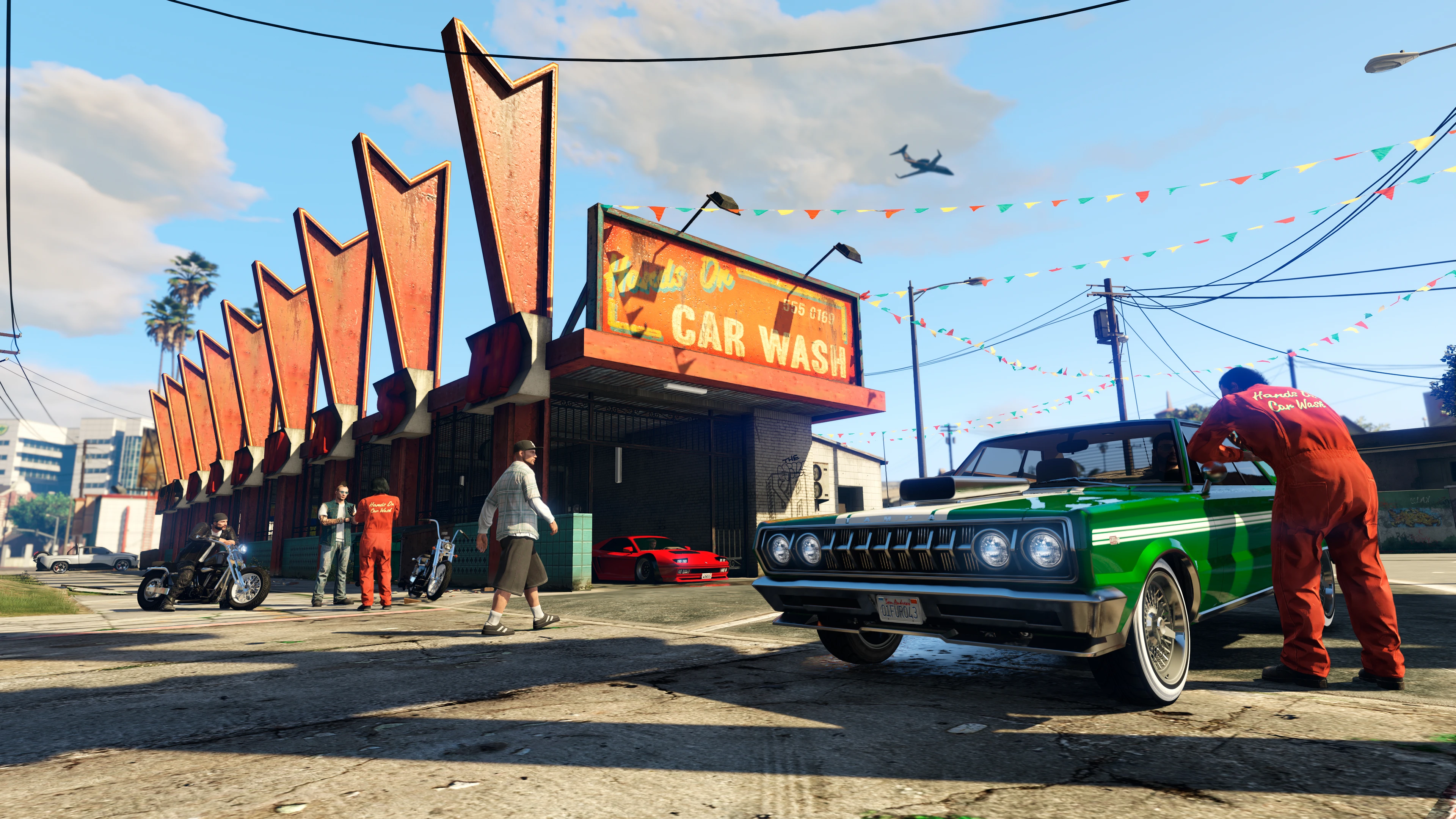 Official GTA Online Money Fronts artwork from Rockstar Games.