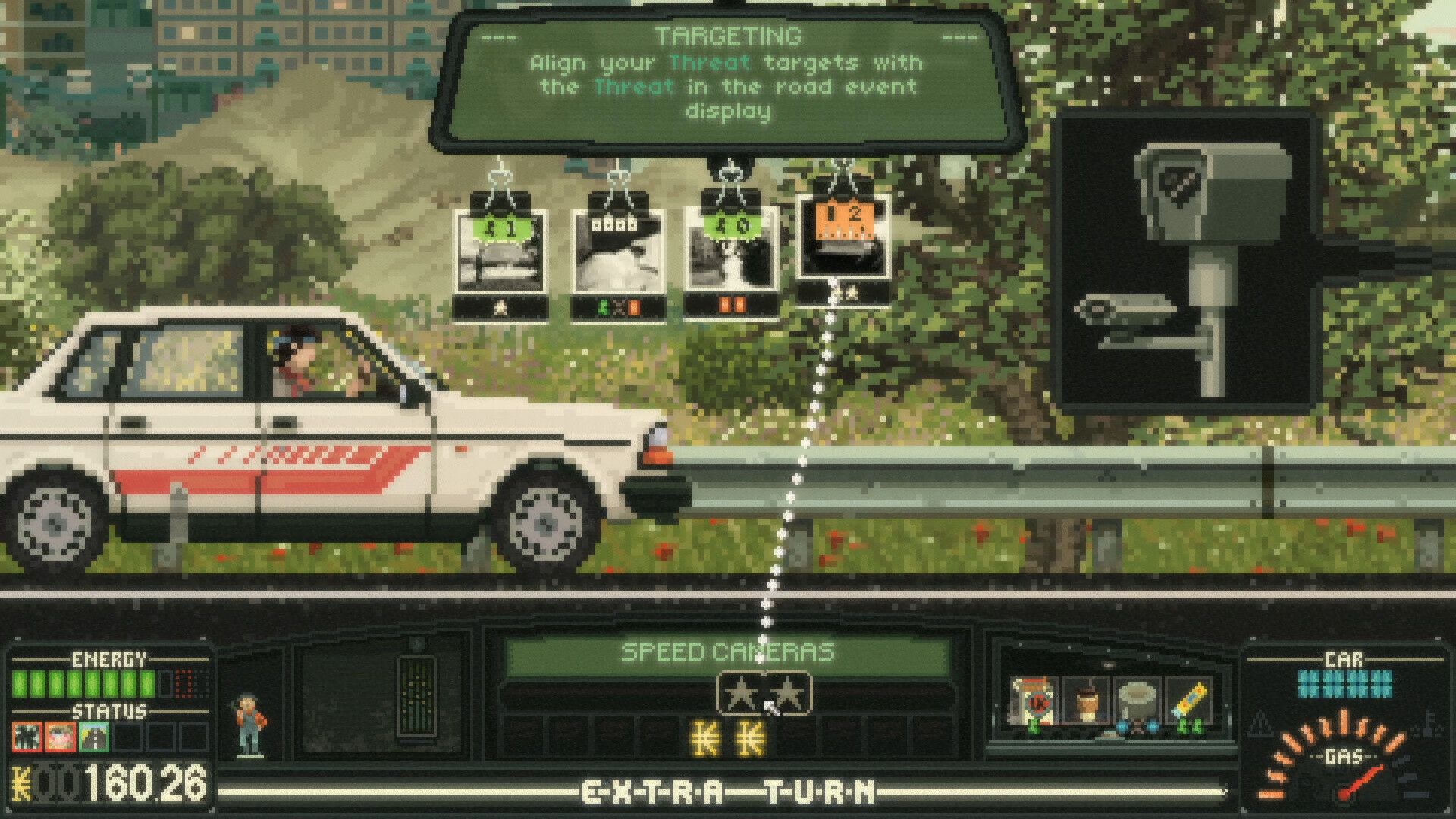 A Keep Driving gameplay scene.