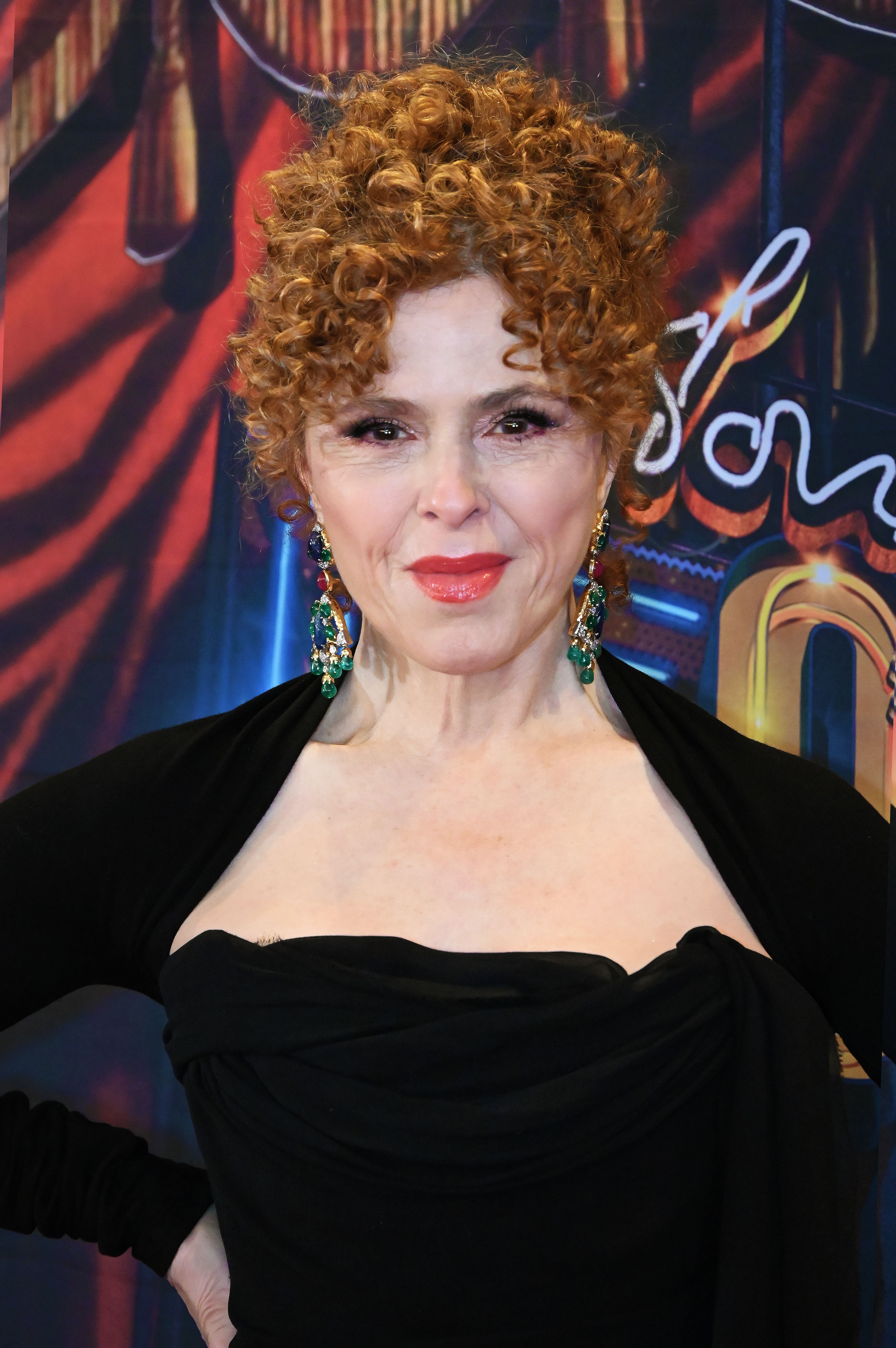 Bernadette Peters at the 2025 Broadway opening of Old Friends.