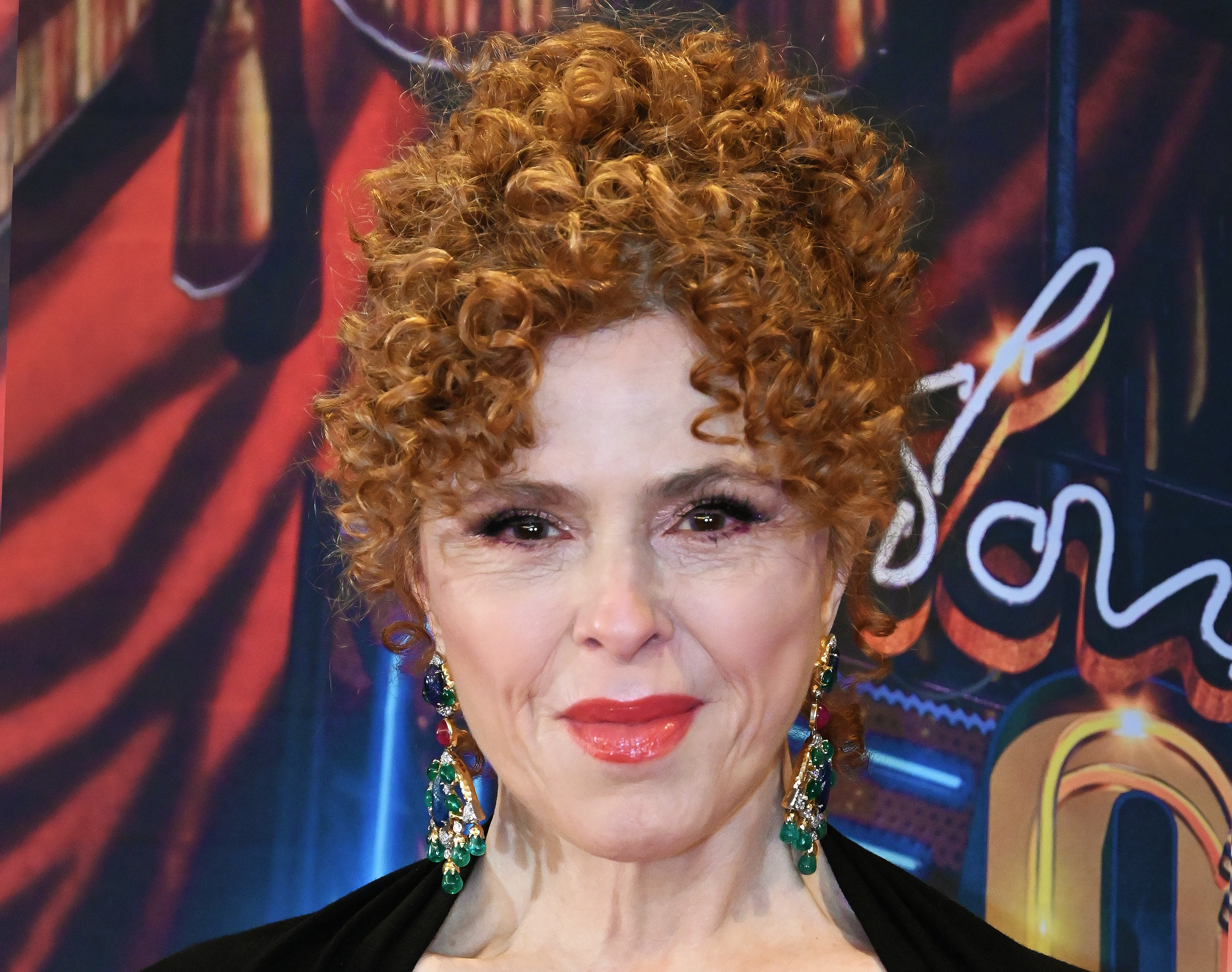 Bernadette Peters at the 2025 Broadway opening of Old Friends.