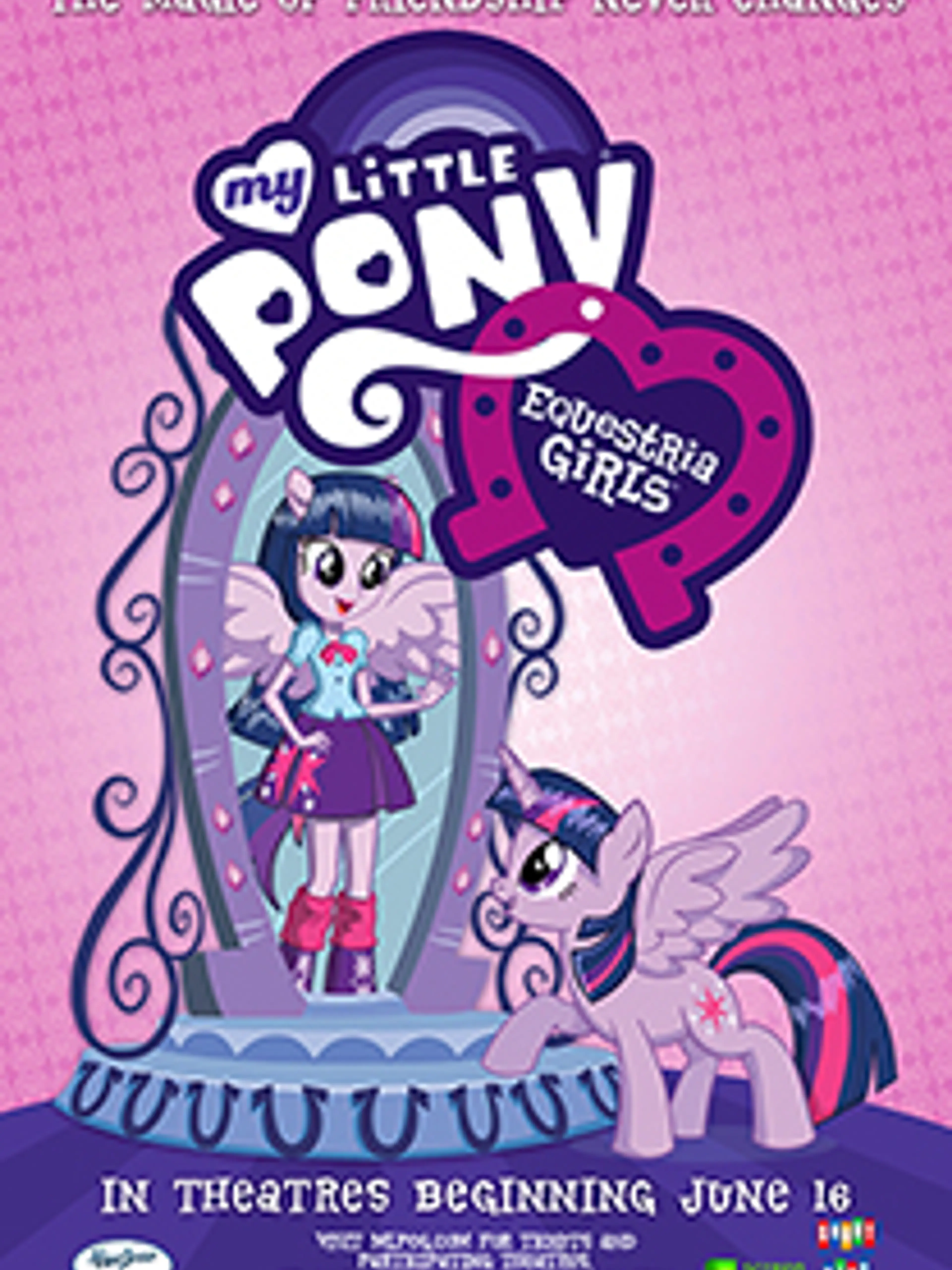 Official poster for My Little Pony: Equestria Girls.