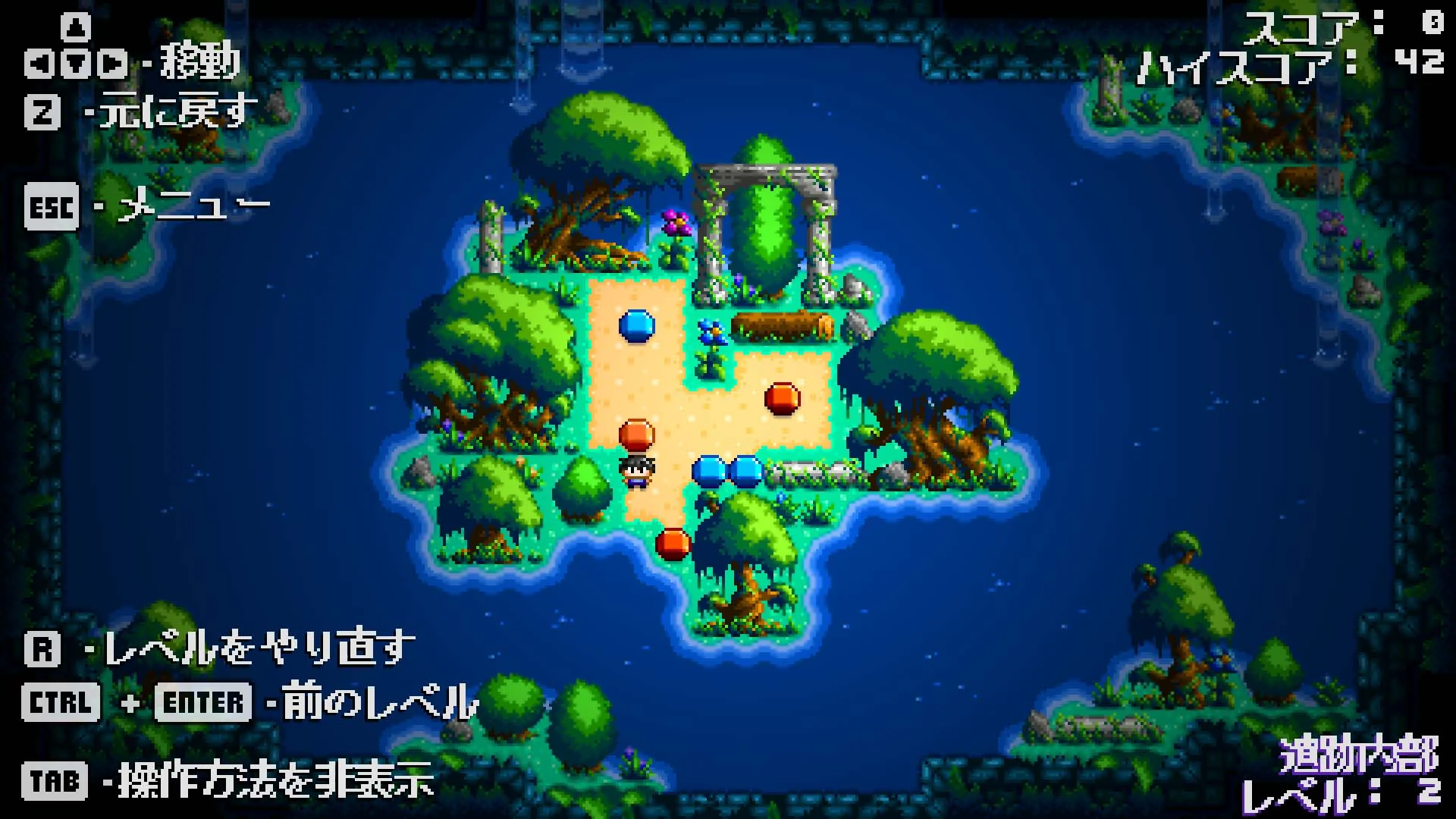 A Puzzledorf level shows colored blocks, targets, and obstacles in an official Xbox screenshot.