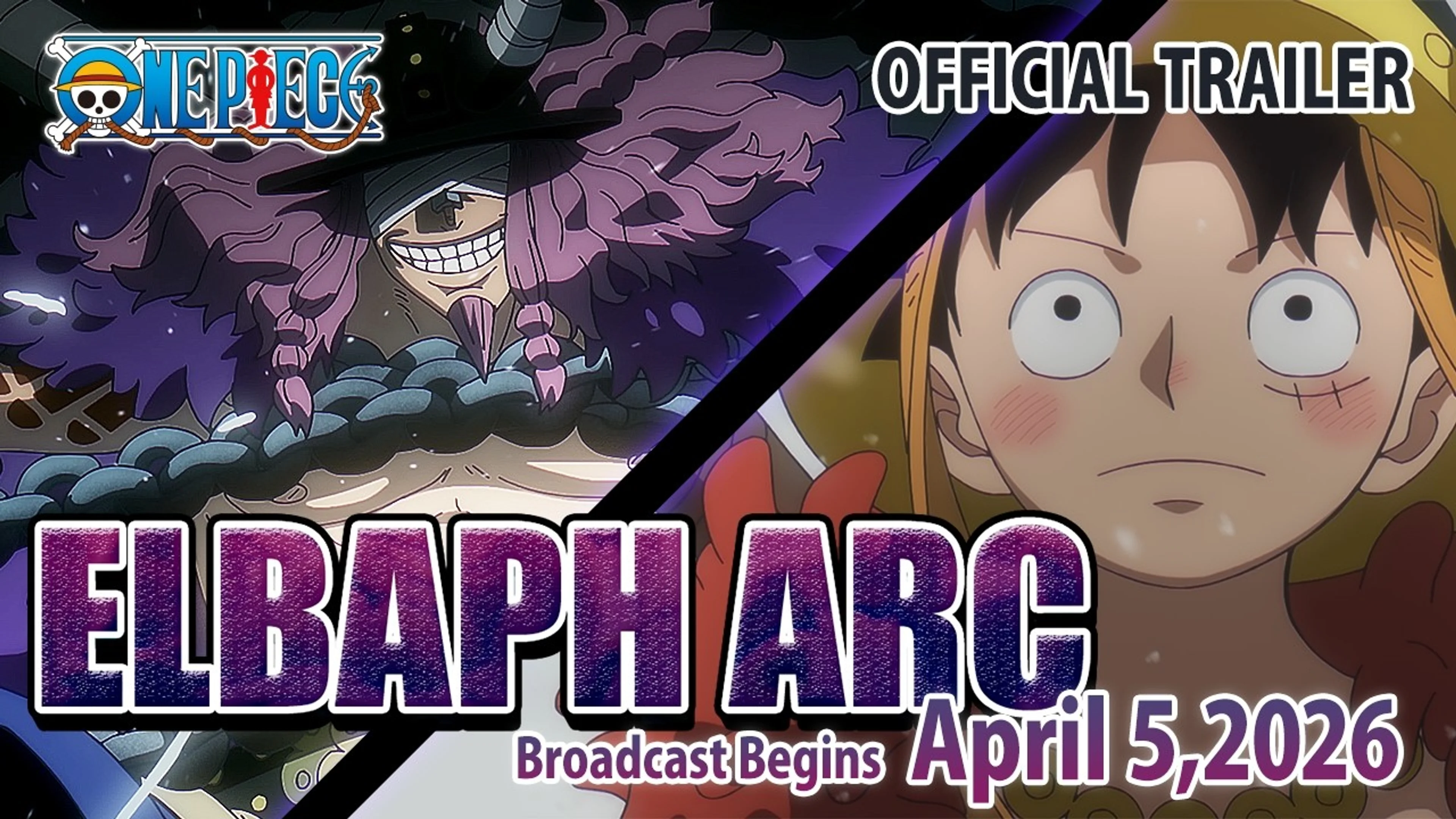 The official Elbaph Arc trailer shows the Straw Hats entering the giant island where Gunko's fight is about to unfold.