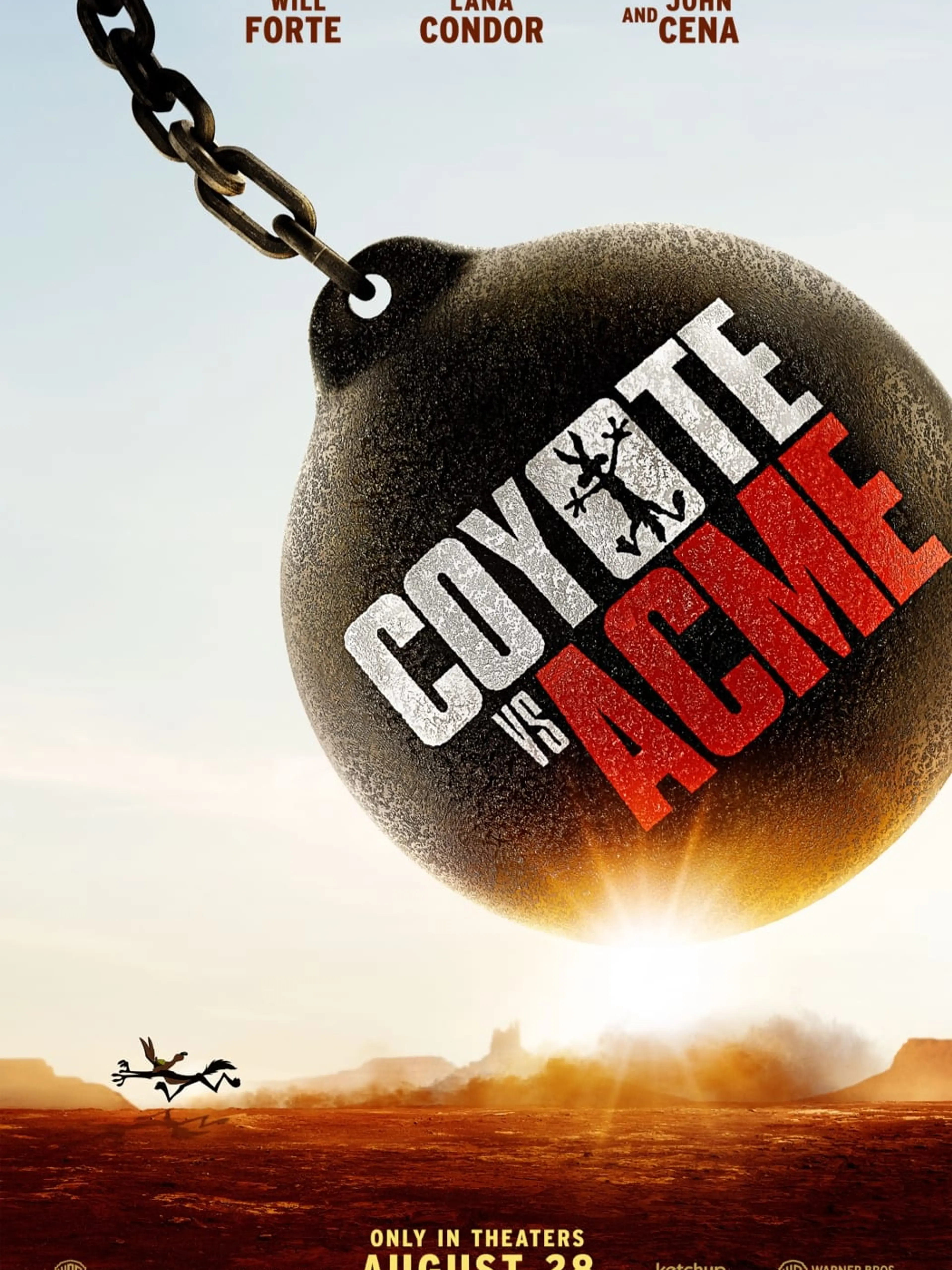 Official Coyote vs. Acme theatrical poster.