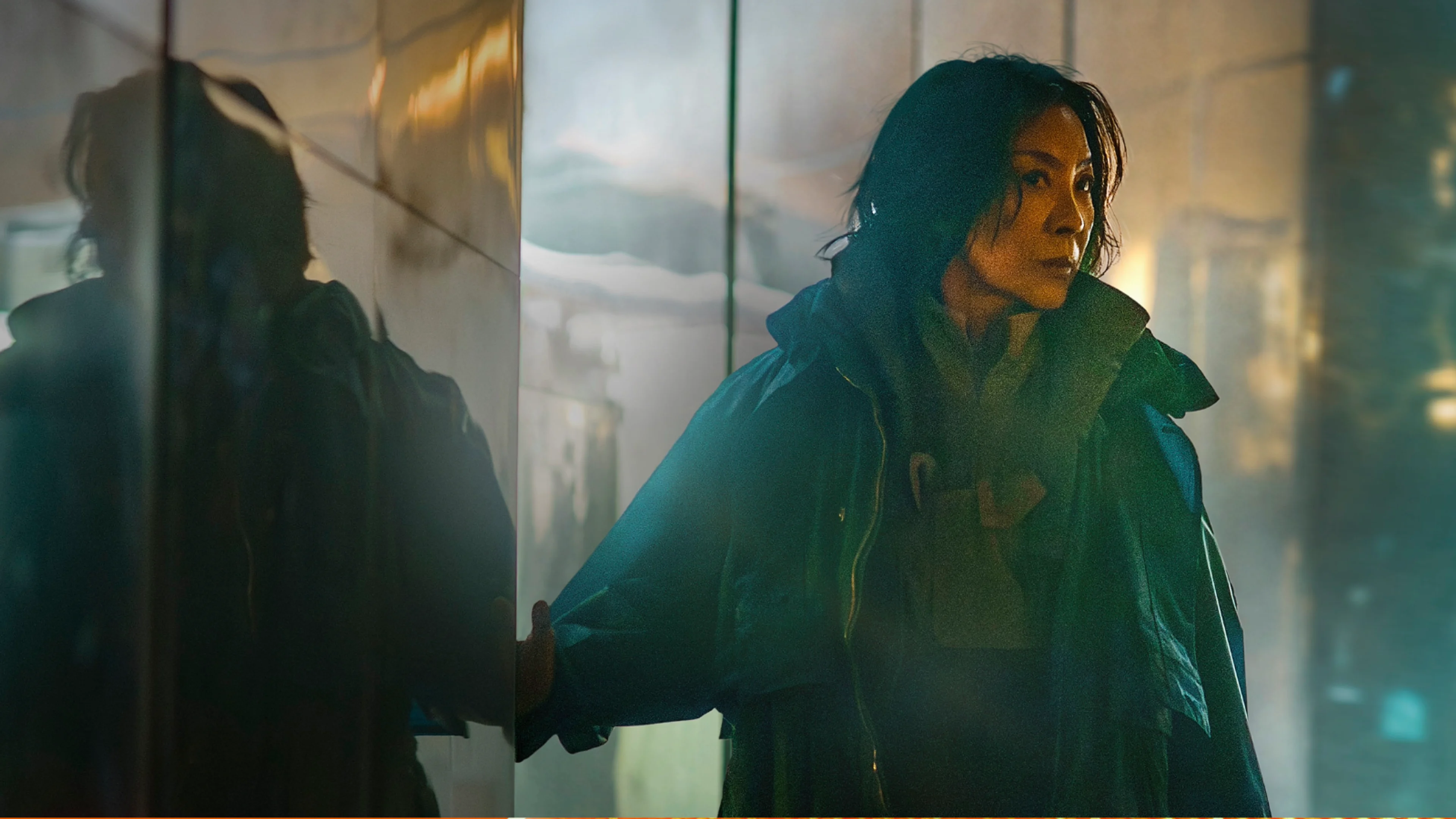 Michelle Yeoh as the replicant Olwen in Blade Runner 2099.