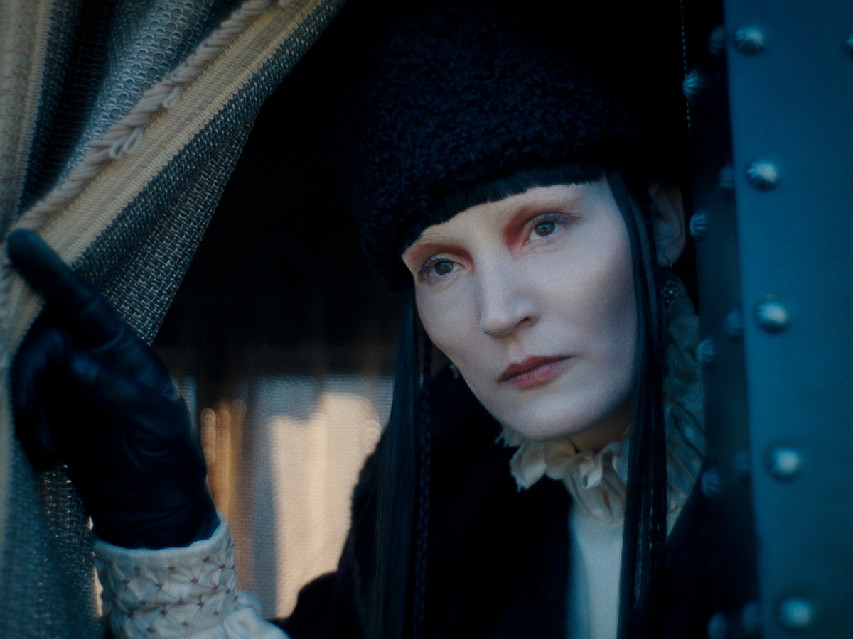 Vicky Krieps as Elizabeth Báthory in Monster: The Lizzie Borden Story.