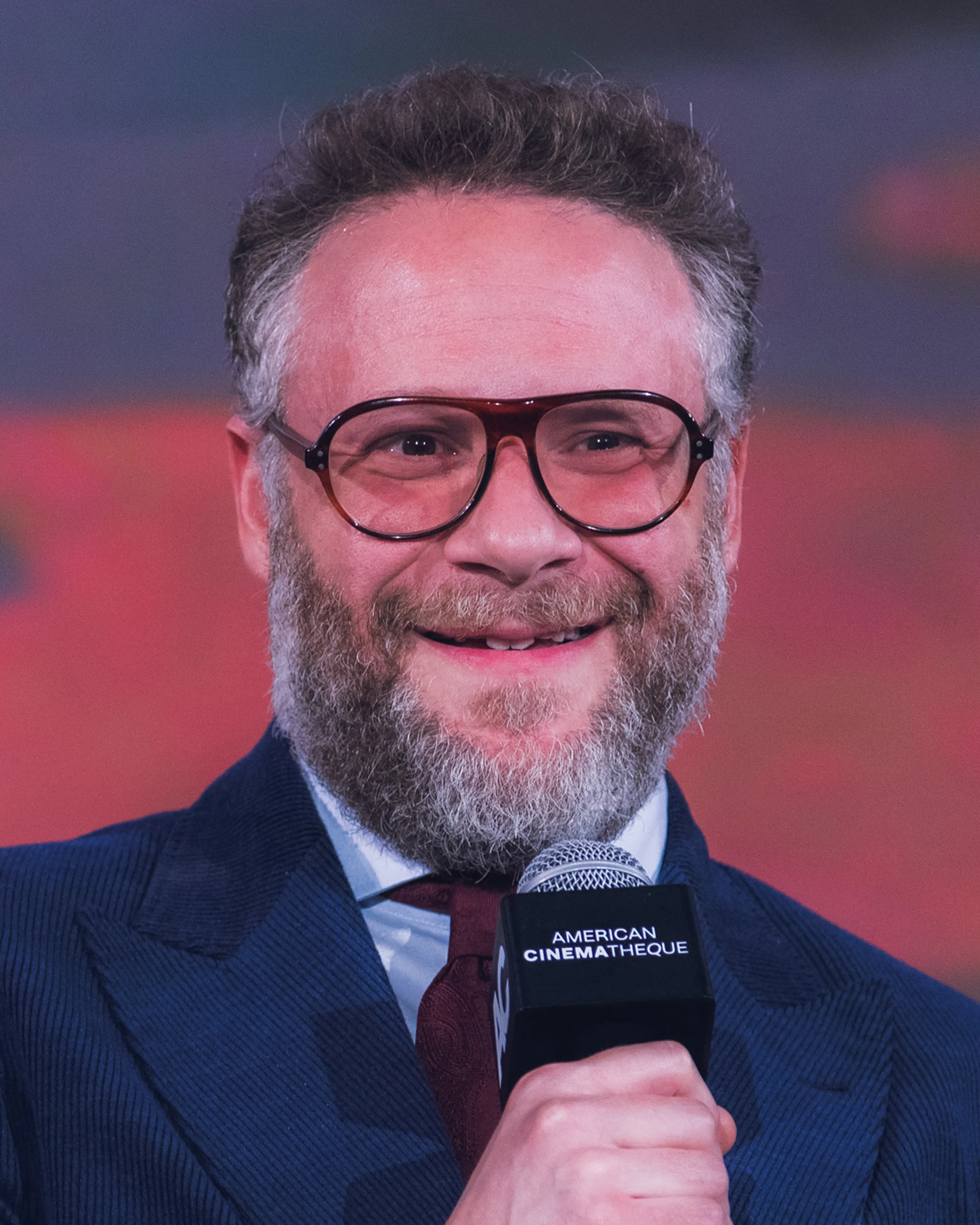 Seth Rogen at the Good Fortune premiere in 2025.