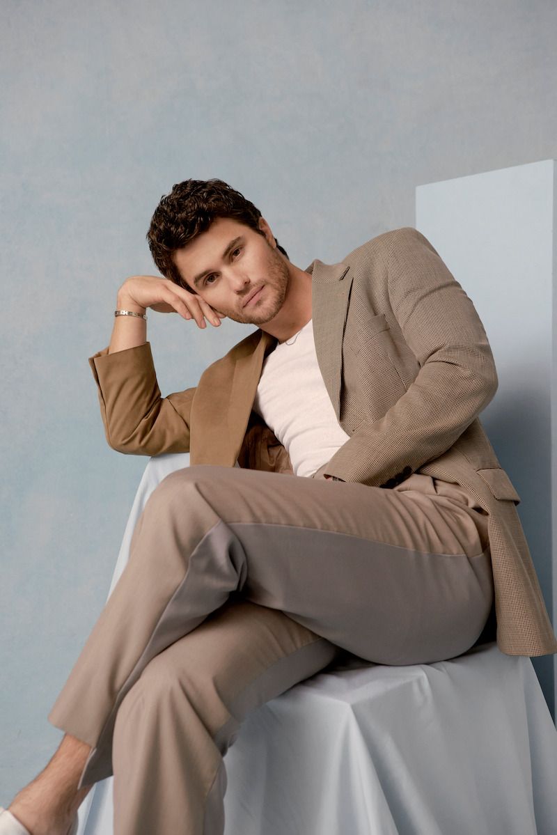 Chase Stokes in the official Outer Banks season 3 cast photoshoot.