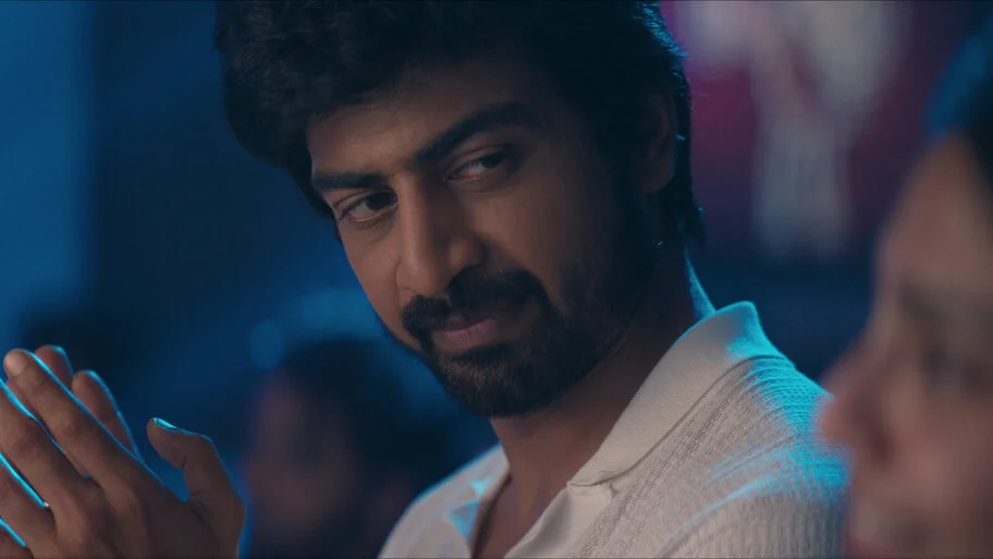 Arjun Das appears as Matthew in a scene from #Love.