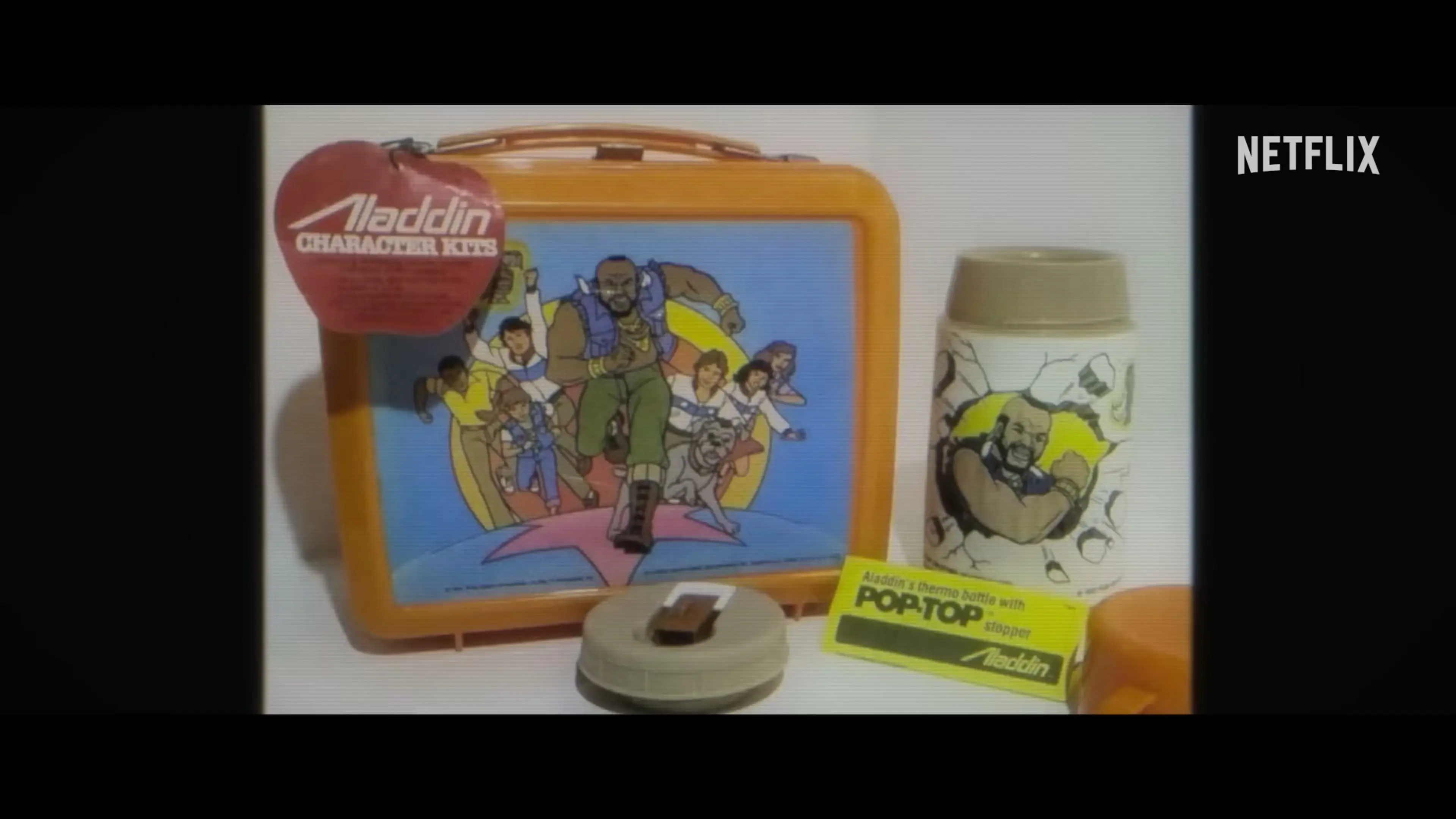 A-Team merchandise featuring B.A. Baracus appears in Untold Mr. T: I Pity The Fool.