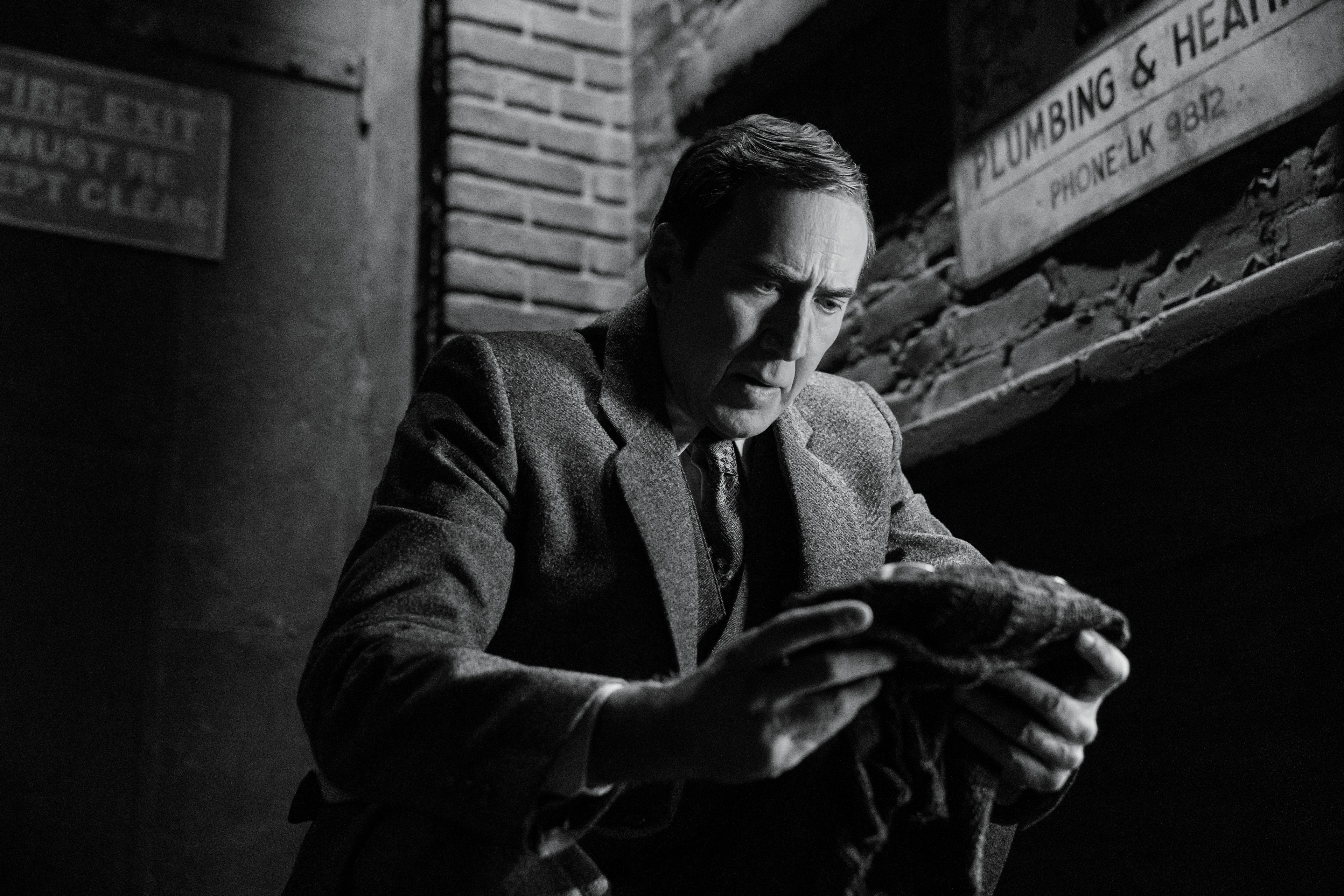Nicolas Cage as Ben Reilly in the Spider-Noir series.