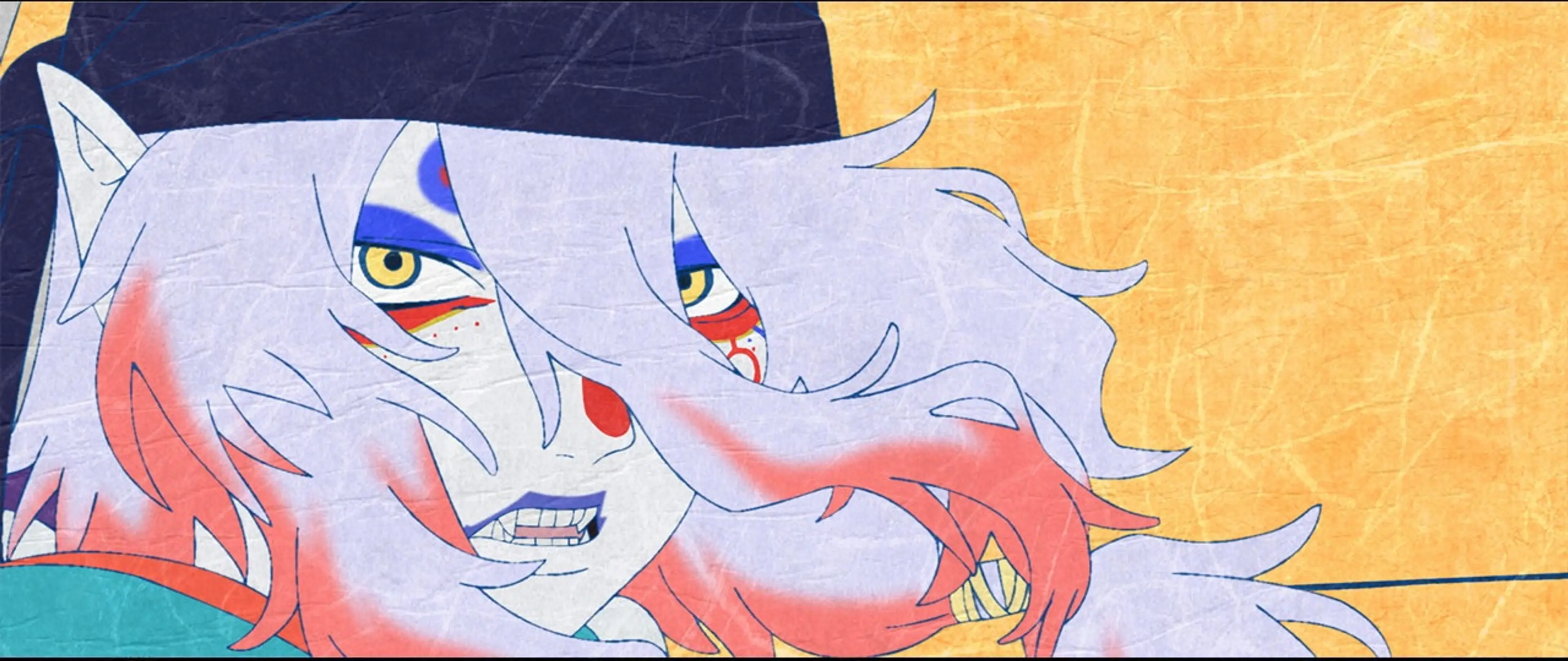 The white-haired Medicine Seller smiles against a gold background.