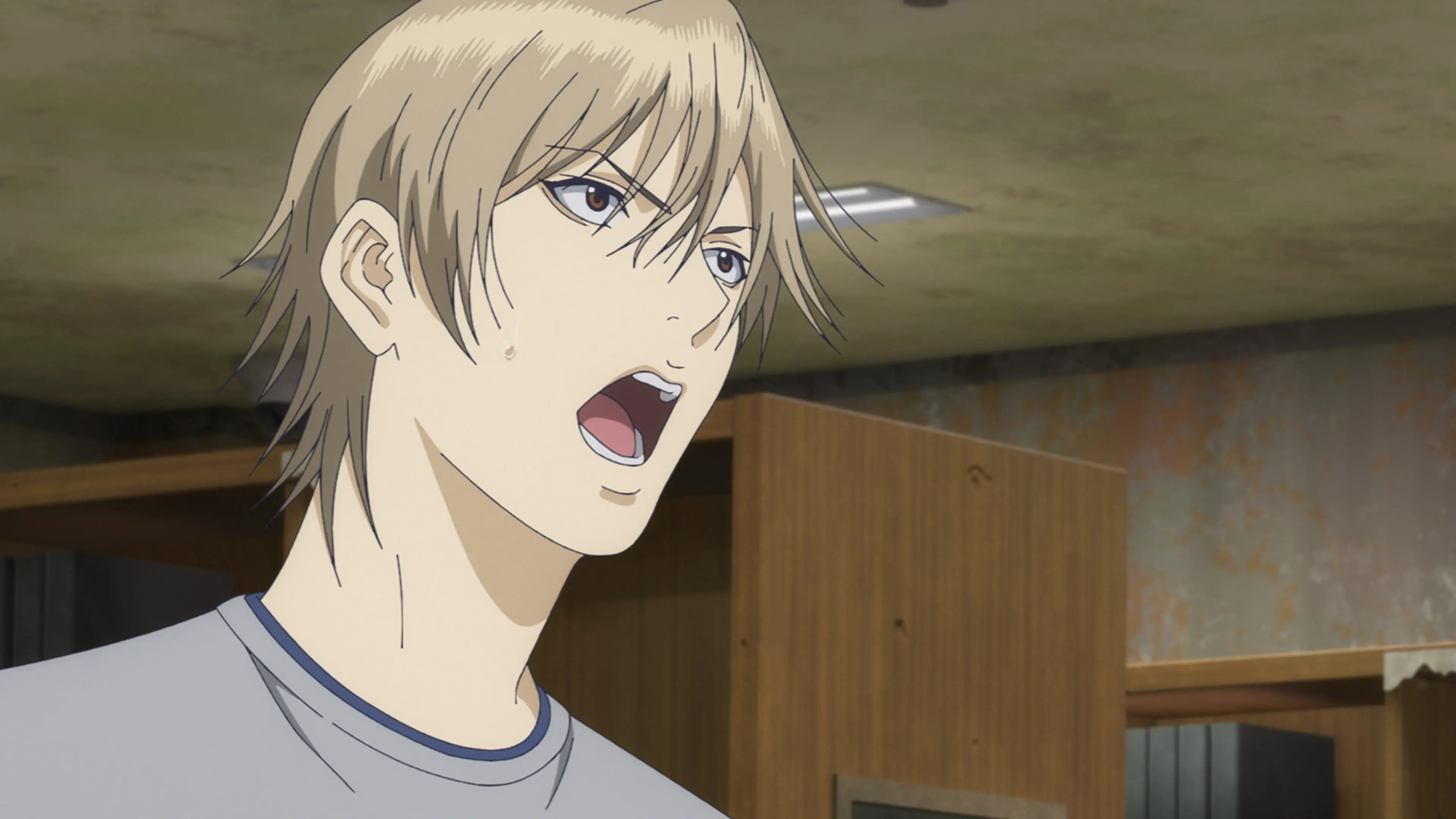Shinichi Akiyama appears in a Liar Game anime still.