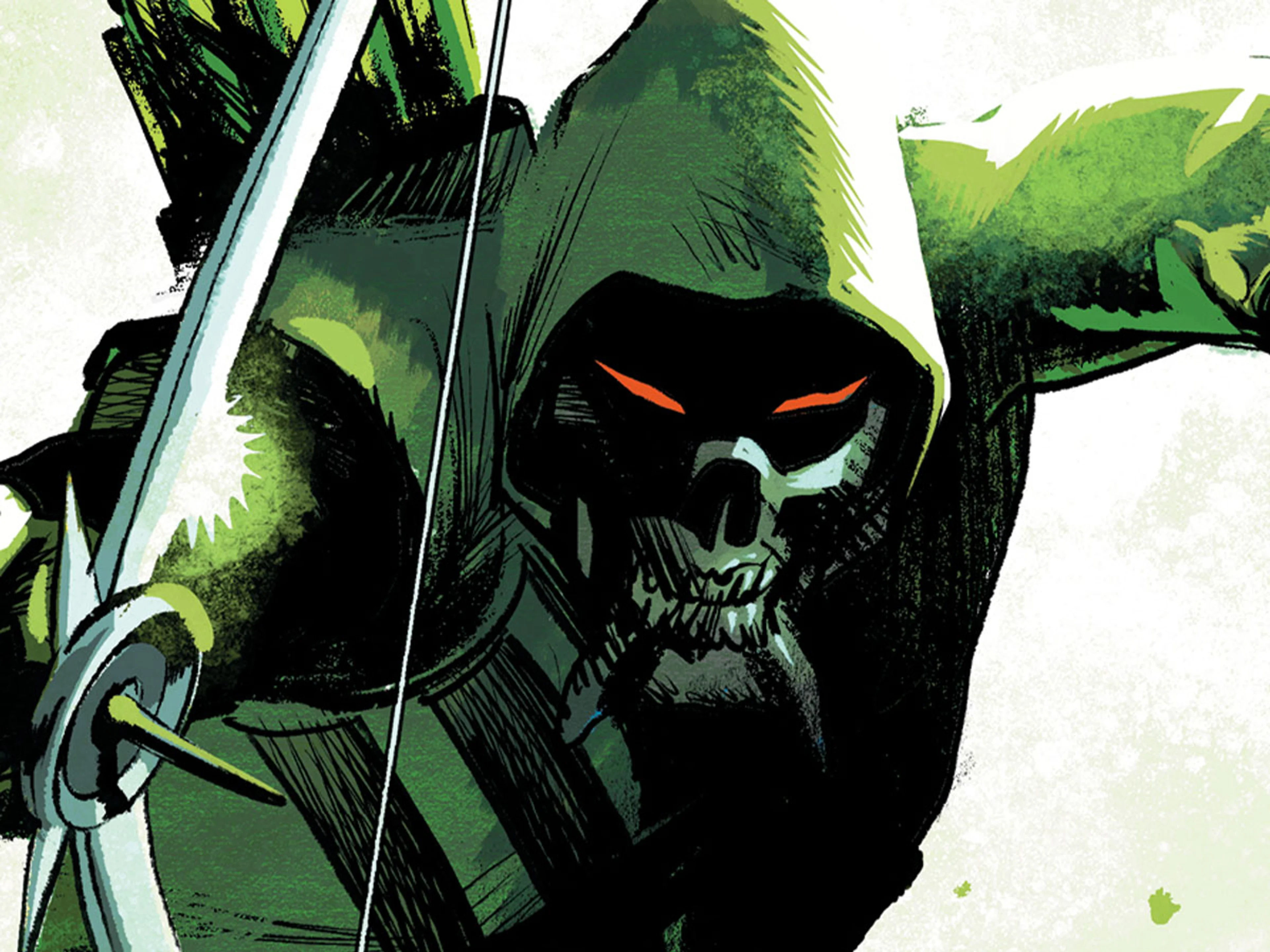 Green Arrow appears in DC's official Comic-Con 2026 artwork.