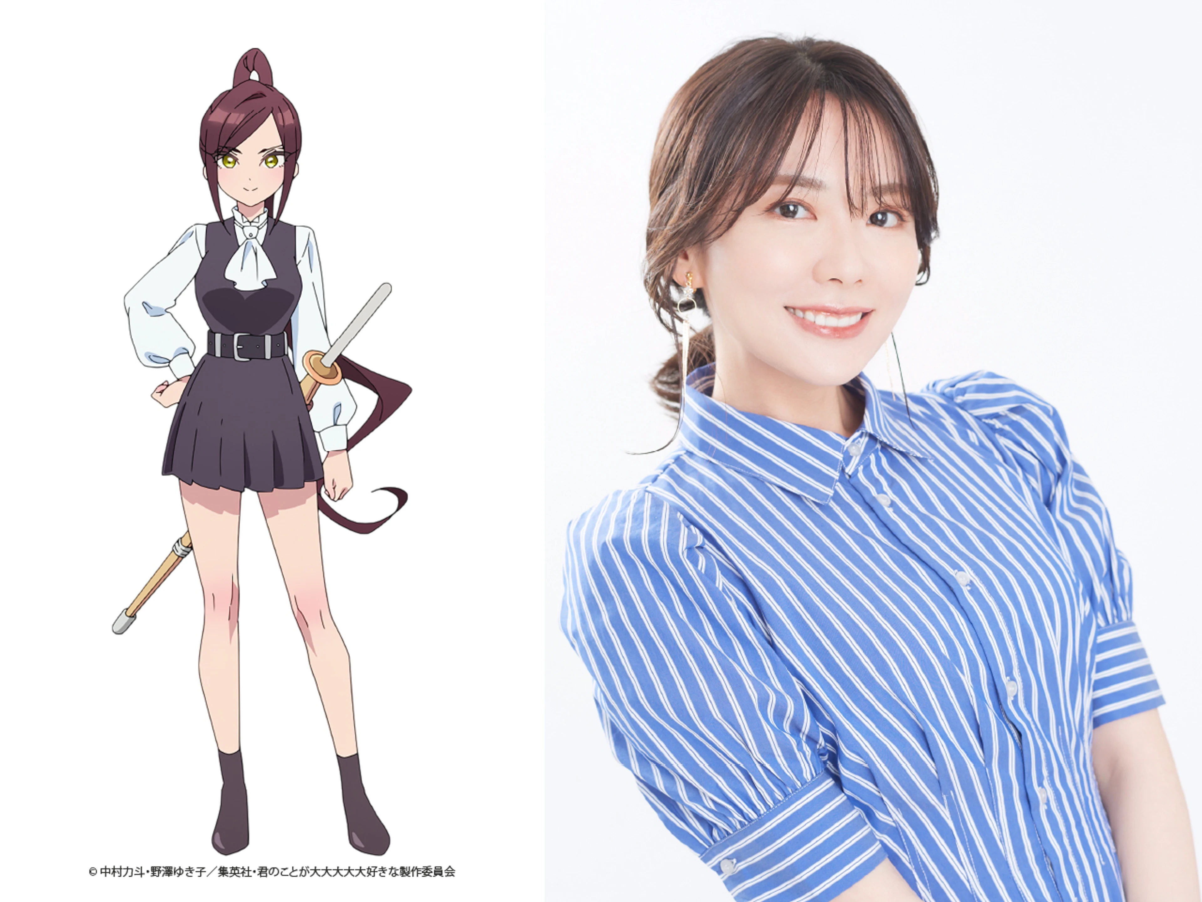 Official The 100 Girlfriends Season 3 artwork featuring Kishika Torotoro.
