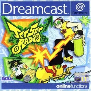 Original cover art for Jet Set Radio.