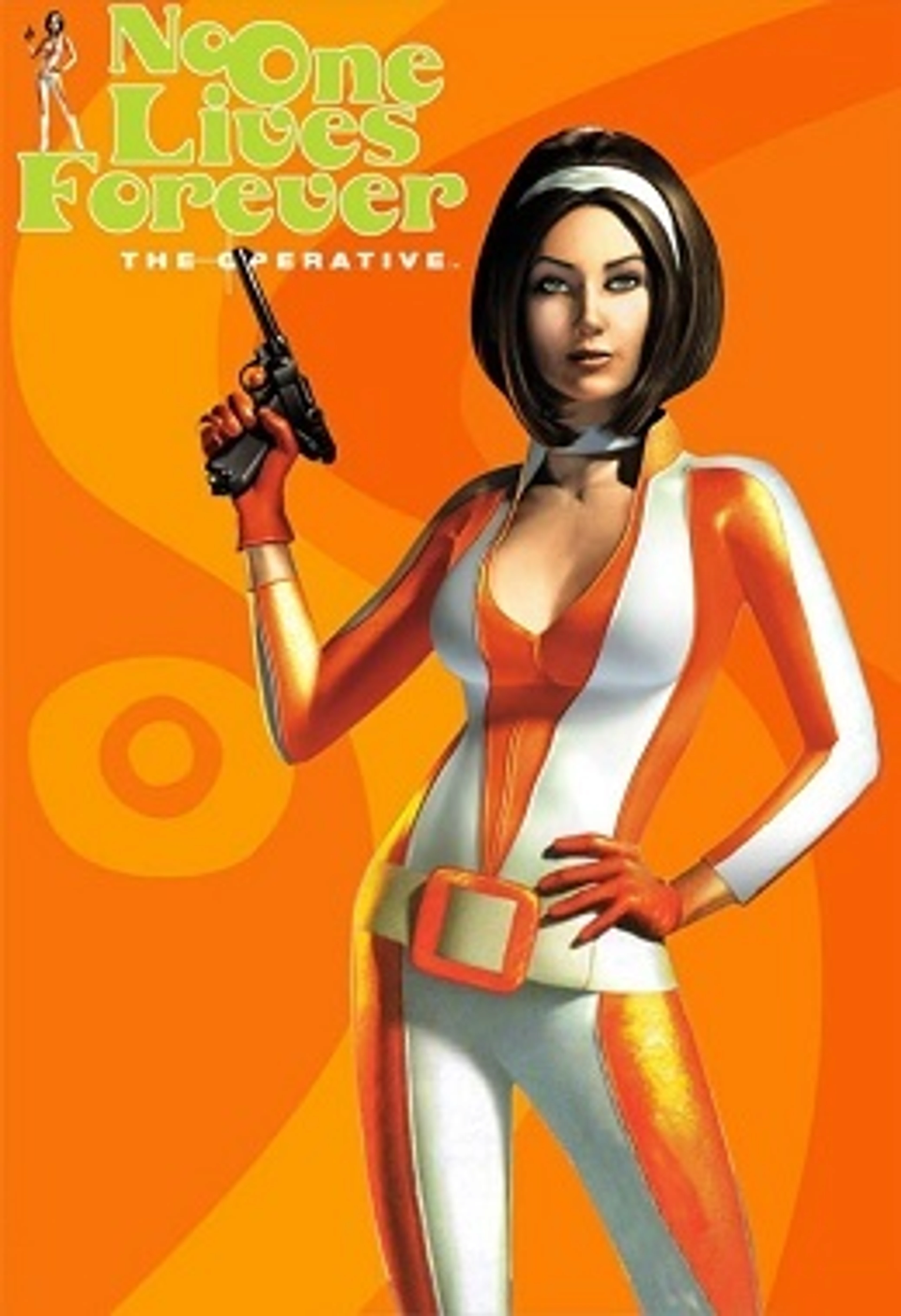 Original cover art for The Operative: No One Lives Forever.