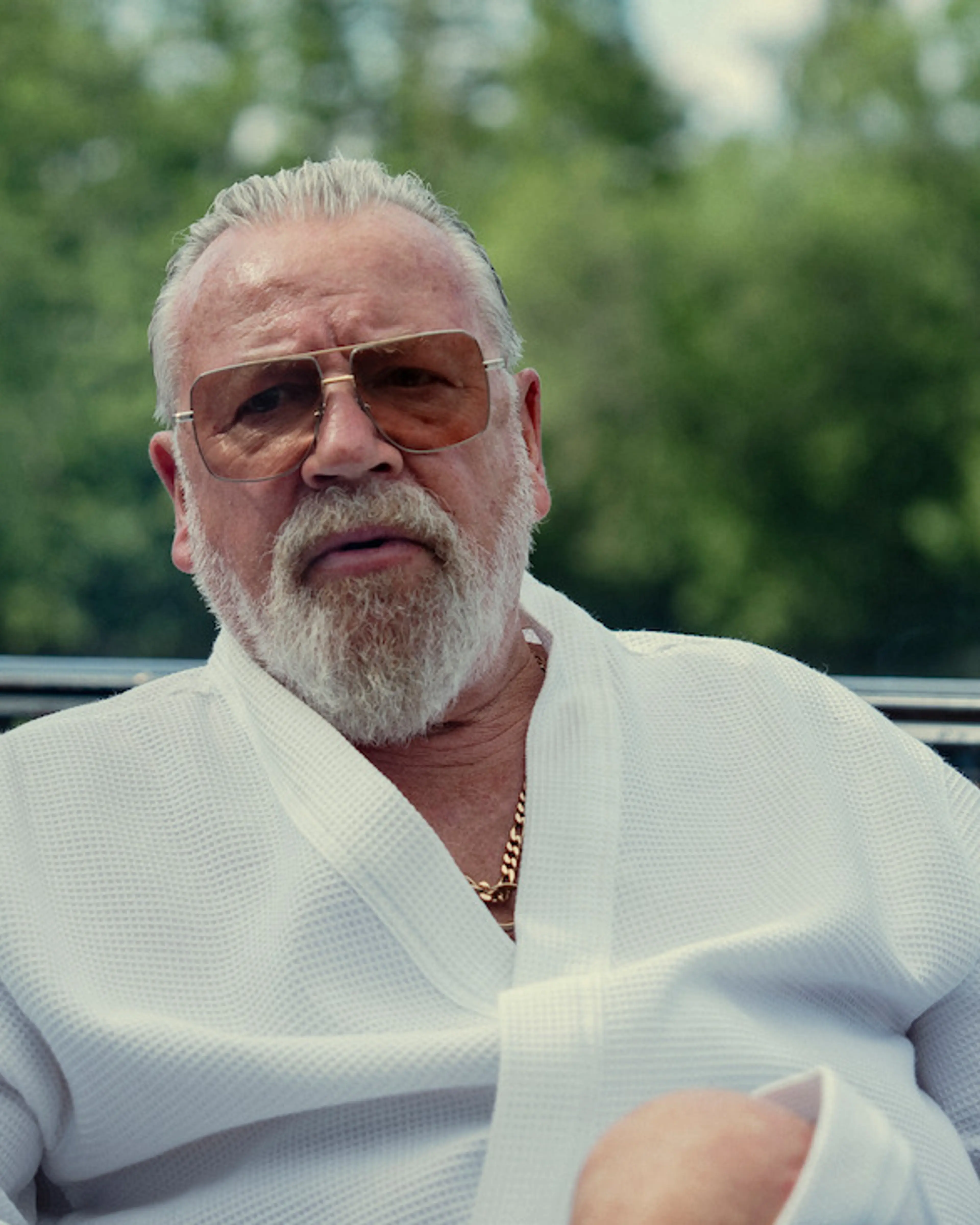 Ray Winstone as Bobby Glass in The Gentlemen.