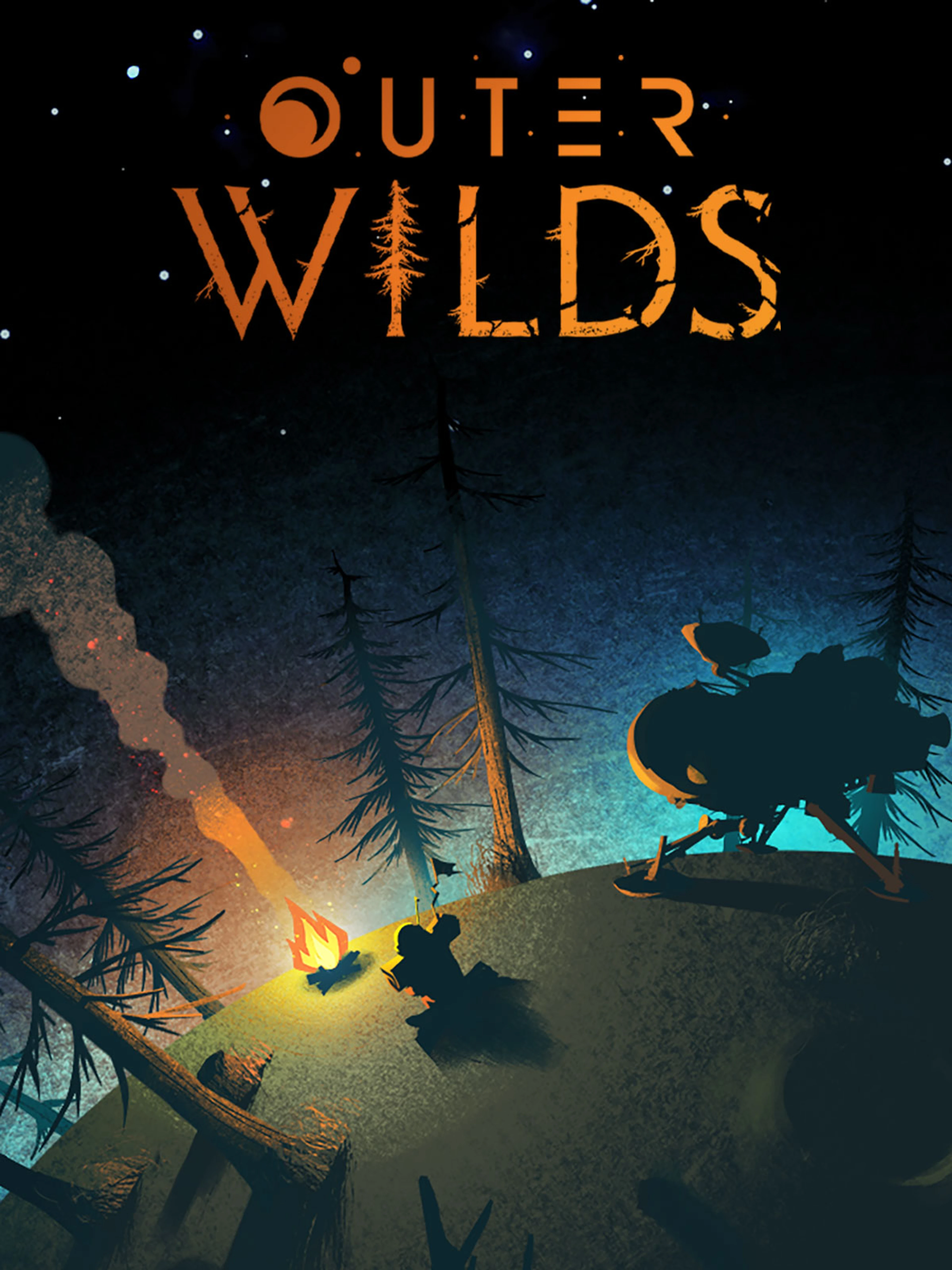 Original official Outer Wilds cover art with the astronaut and the game logo.