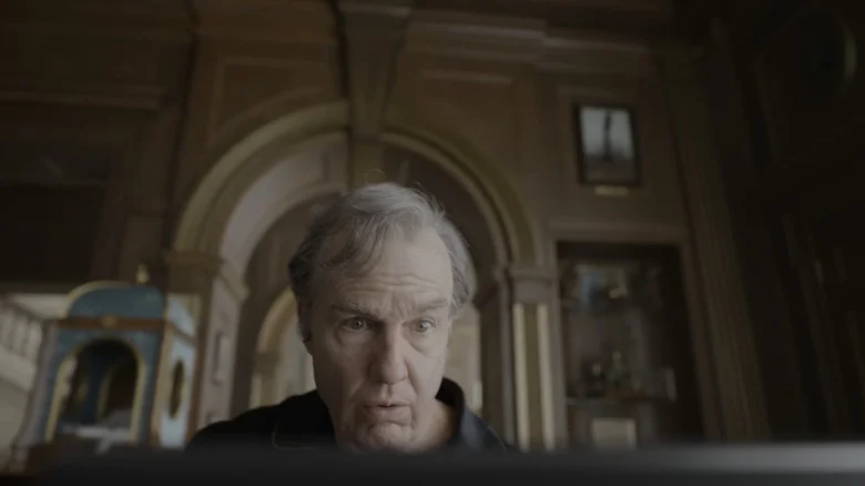 Tom Cruise looks shocked as Digger Rockwell in a Digger trailer still.
