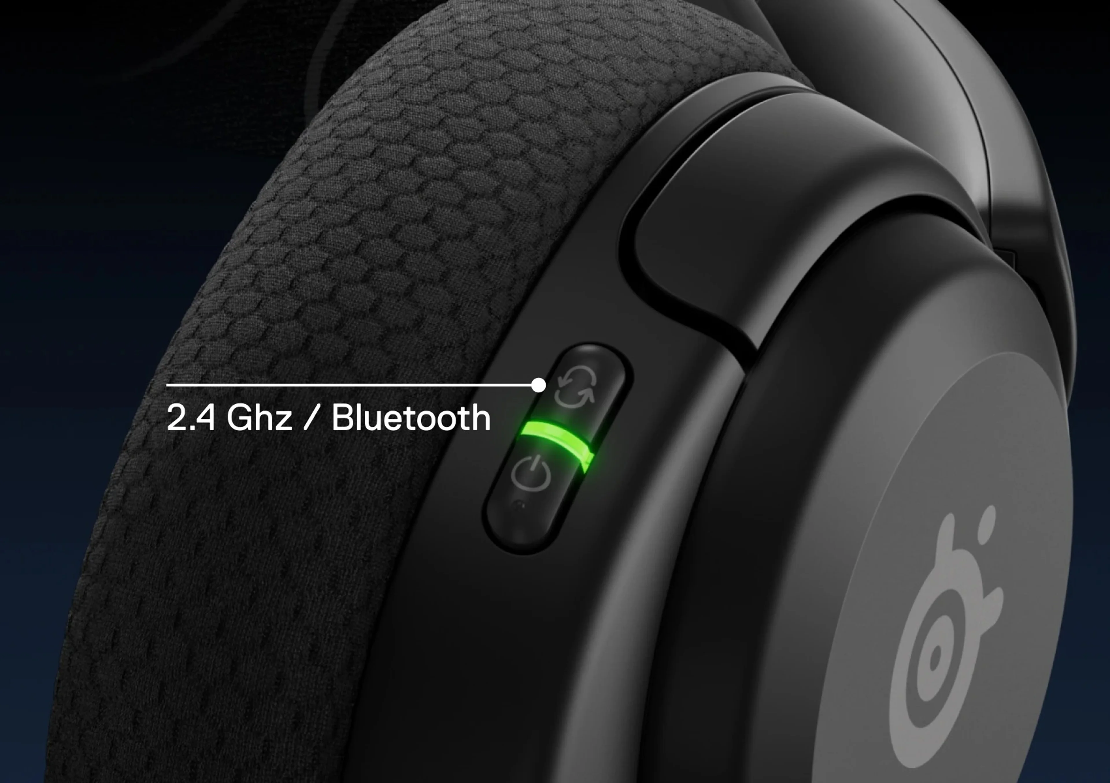 Close view of the Nova 5 power and QuickSwitch controls