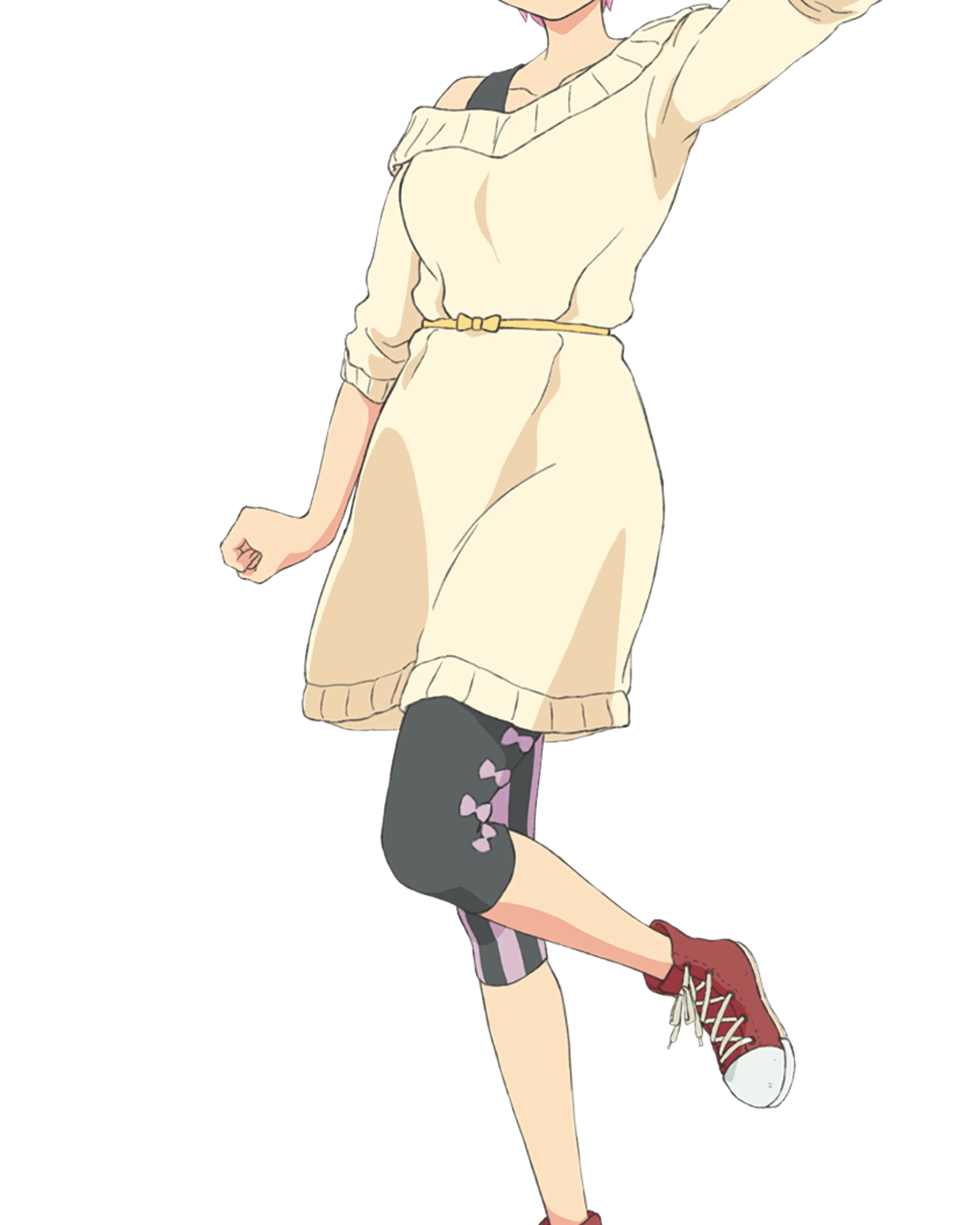Natsuki in I’m Looking for a Zombie’s official character illustration.