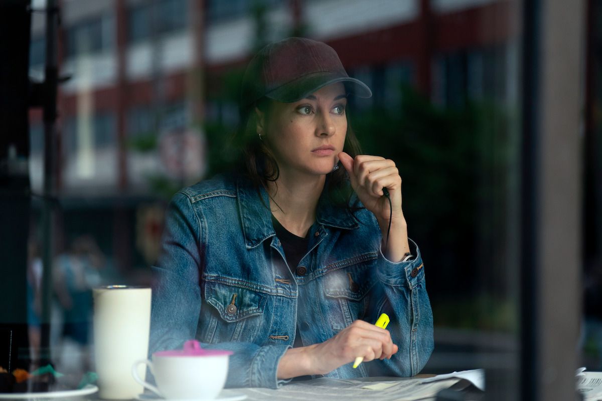 Shailene Woodley as FBI agent Joanne Miller in UNABOMBER.