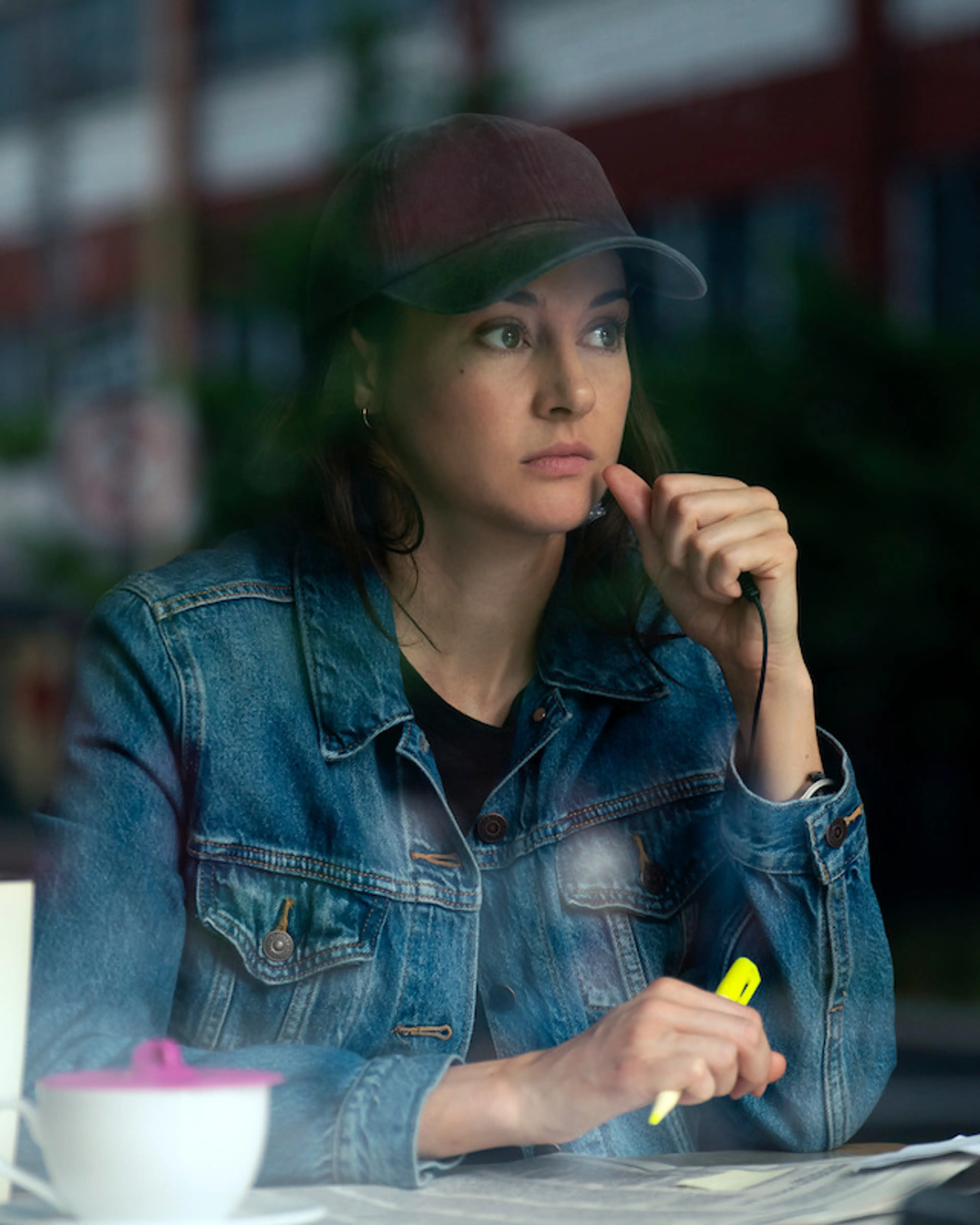 Shailene Woodley as FBI agent Joanne Miller in UNABOMBER.