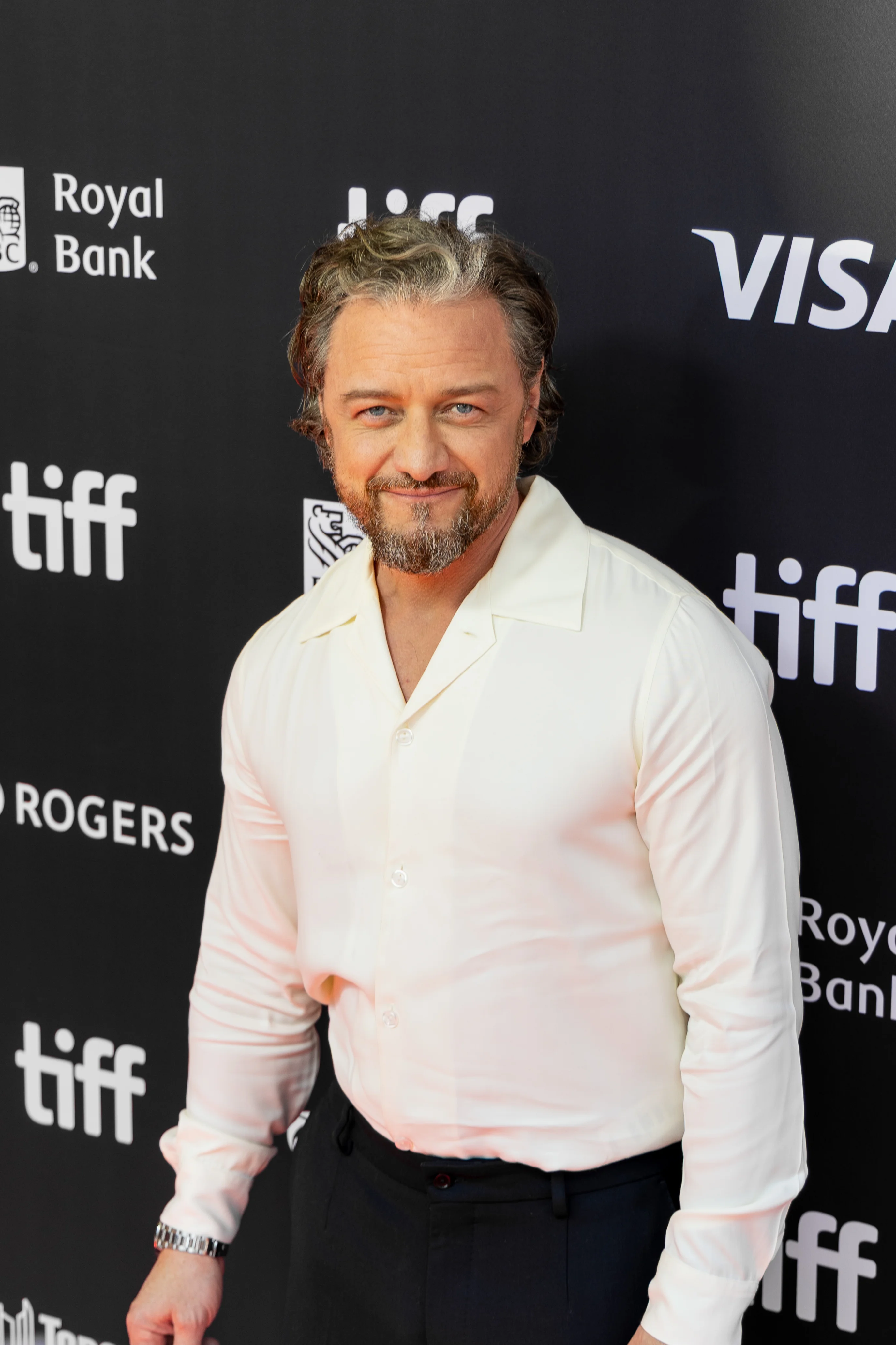 James McAvoy poses at the 2026 Toronto International Film Festival.